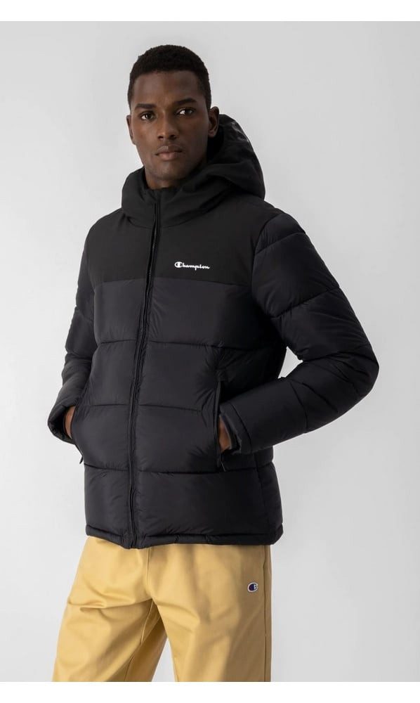 Champion Winterjacke mit Kapuze - Funktionswattierung, mit kleinem Logo-Sch günstig online kaufen