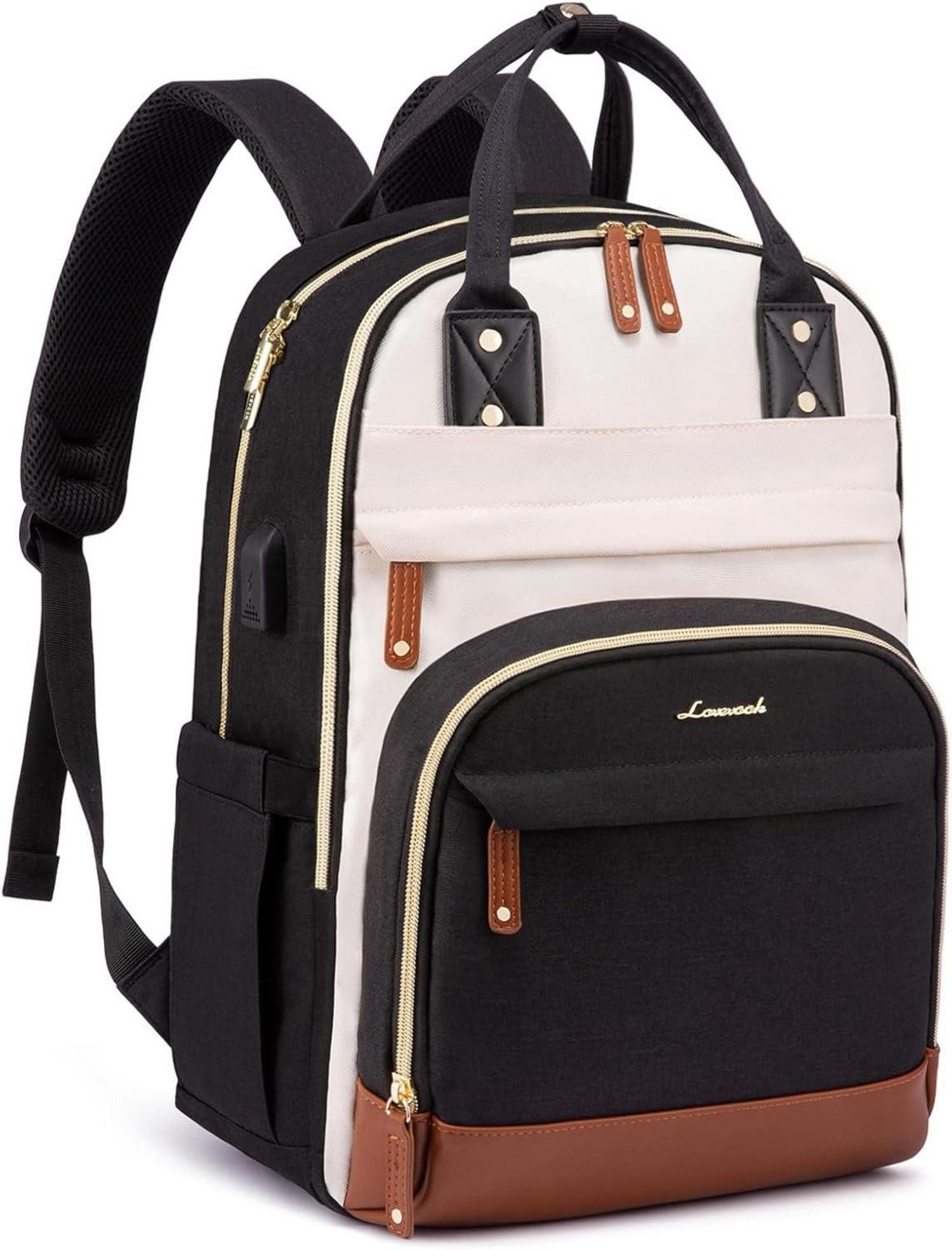 LuxusKollektion Laptoprucksack Damen Laptop Rucksack 15.6 günstig online kaufen