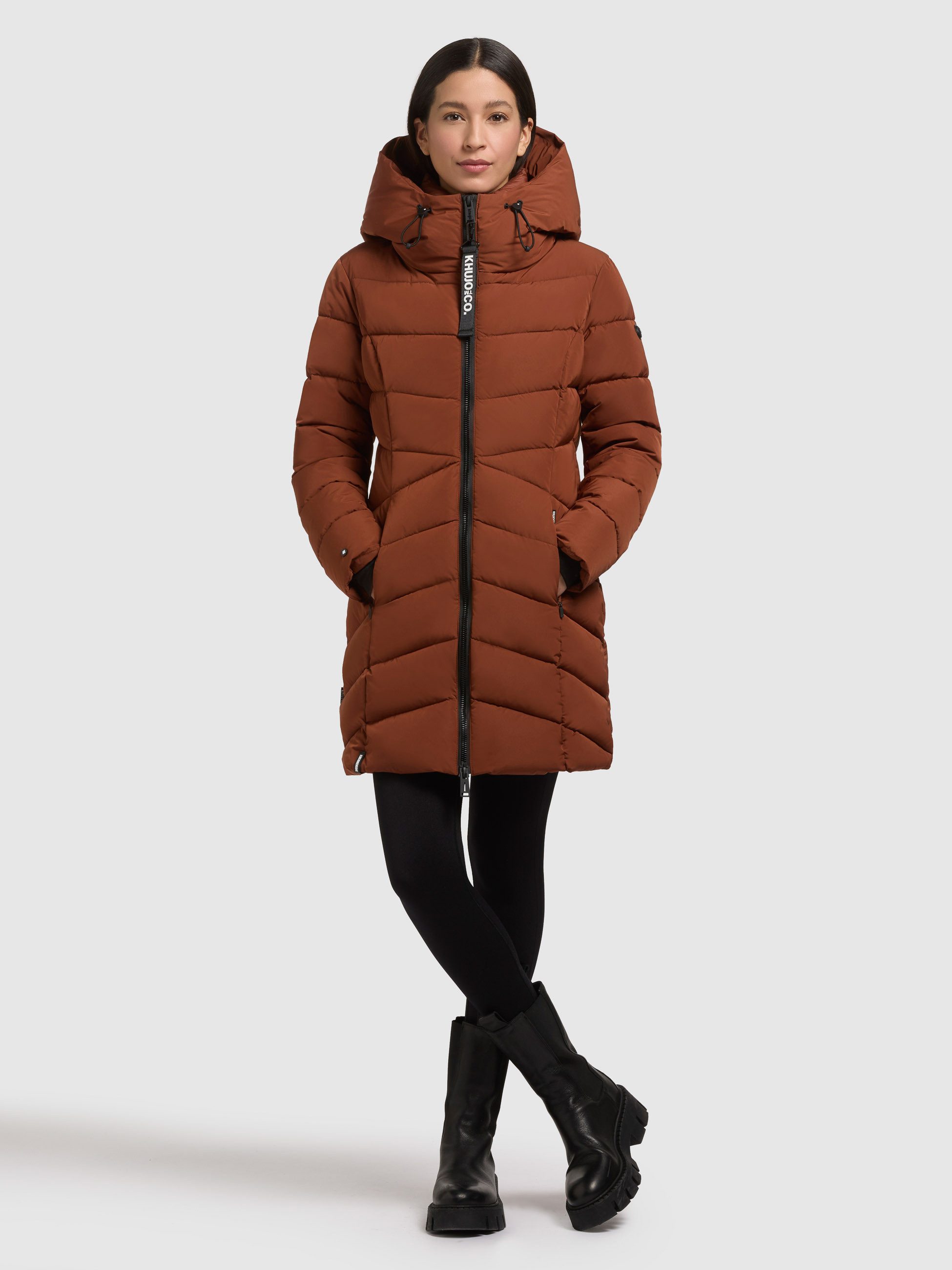 khujo Steppmantel DIER 2IN1 (EINSATZ HERAUSNEHMBAR)