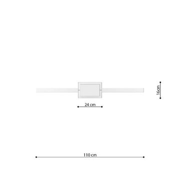 etc-shop LED Pendelleuchte, LED-Leuchtmittel fest verbaut, Neutralweiß, Hängeleuchte Pendellampe Designleuchte weiß LED Ring