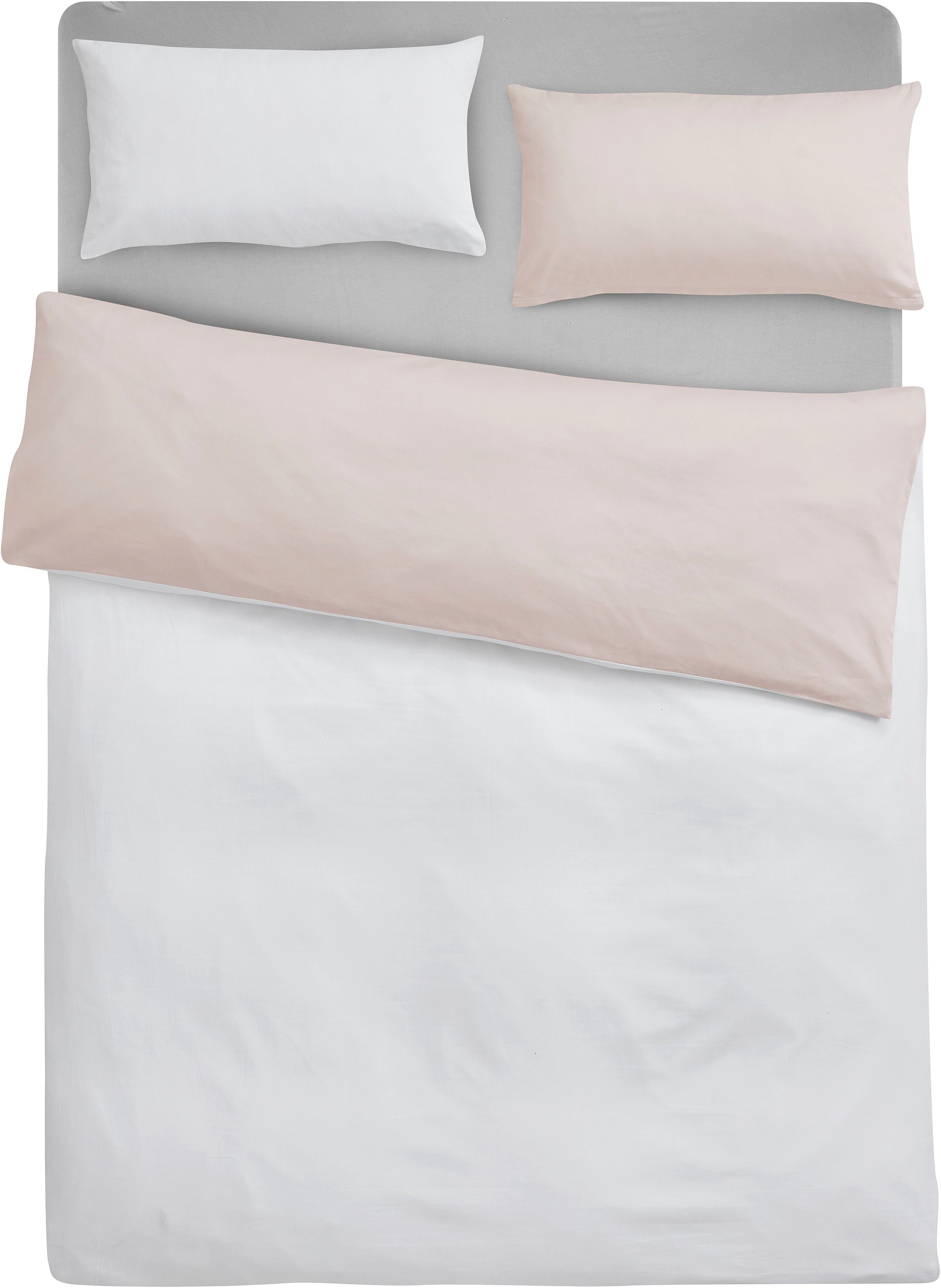 OTTO home Bettwäsche Mila2, Mako-Satin, 2 teilig, Mako-Satin aus 100% Baumwolle, Größe ab 135x200 cm – Bild 5 von 5