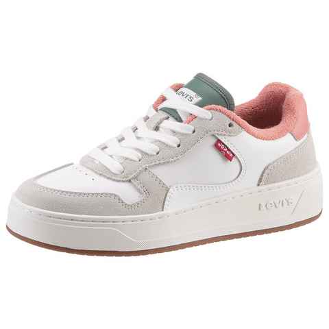 Levi's® GLIDE S Keilsneaker mit Logoschriftzügen, Freizeitschuh, Halbschuh, Schnürschuh