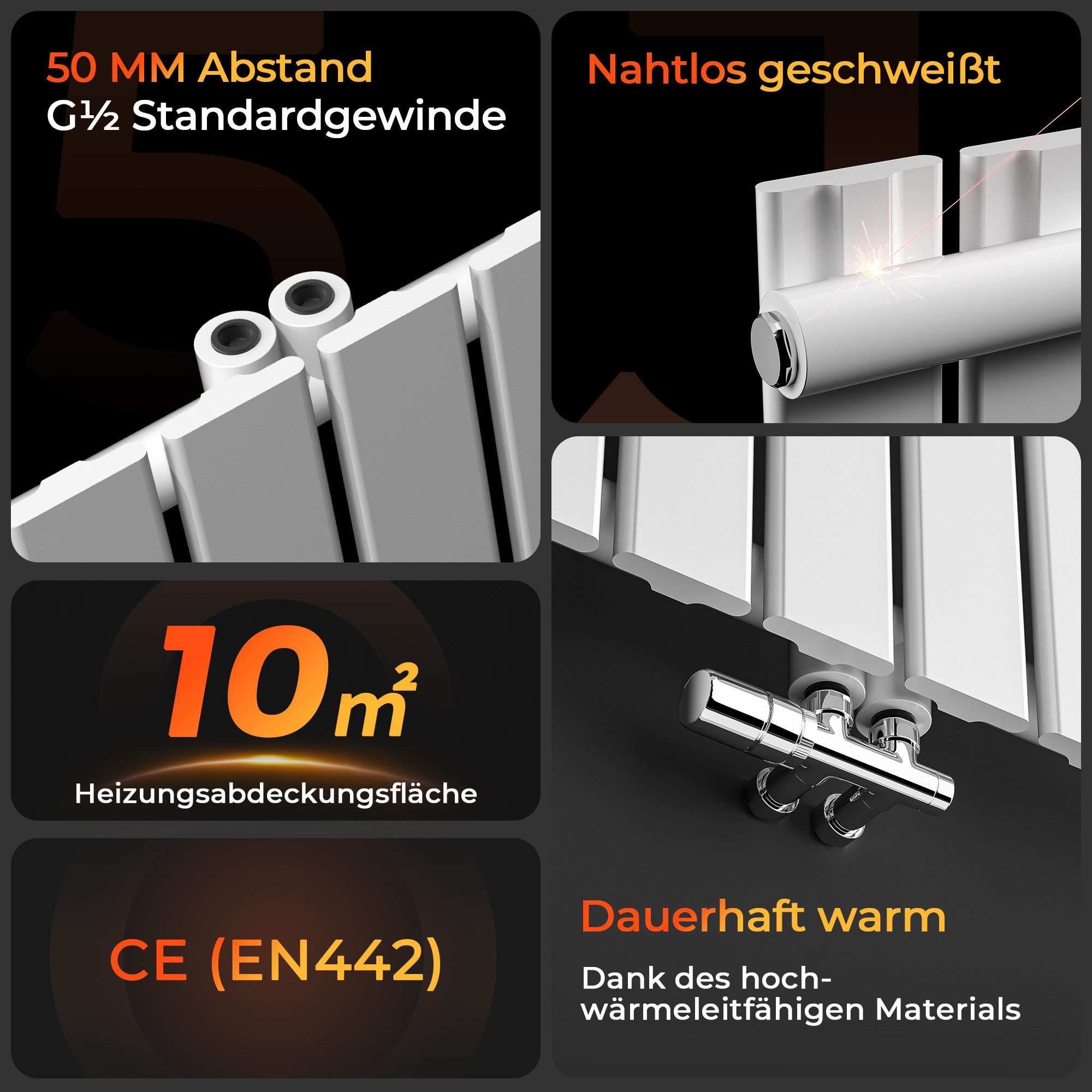 MEYKOERS Heizkörper Flachheizkörper Vertikal Paneelheizkörper Heizung 1107~ günstig online kaufen