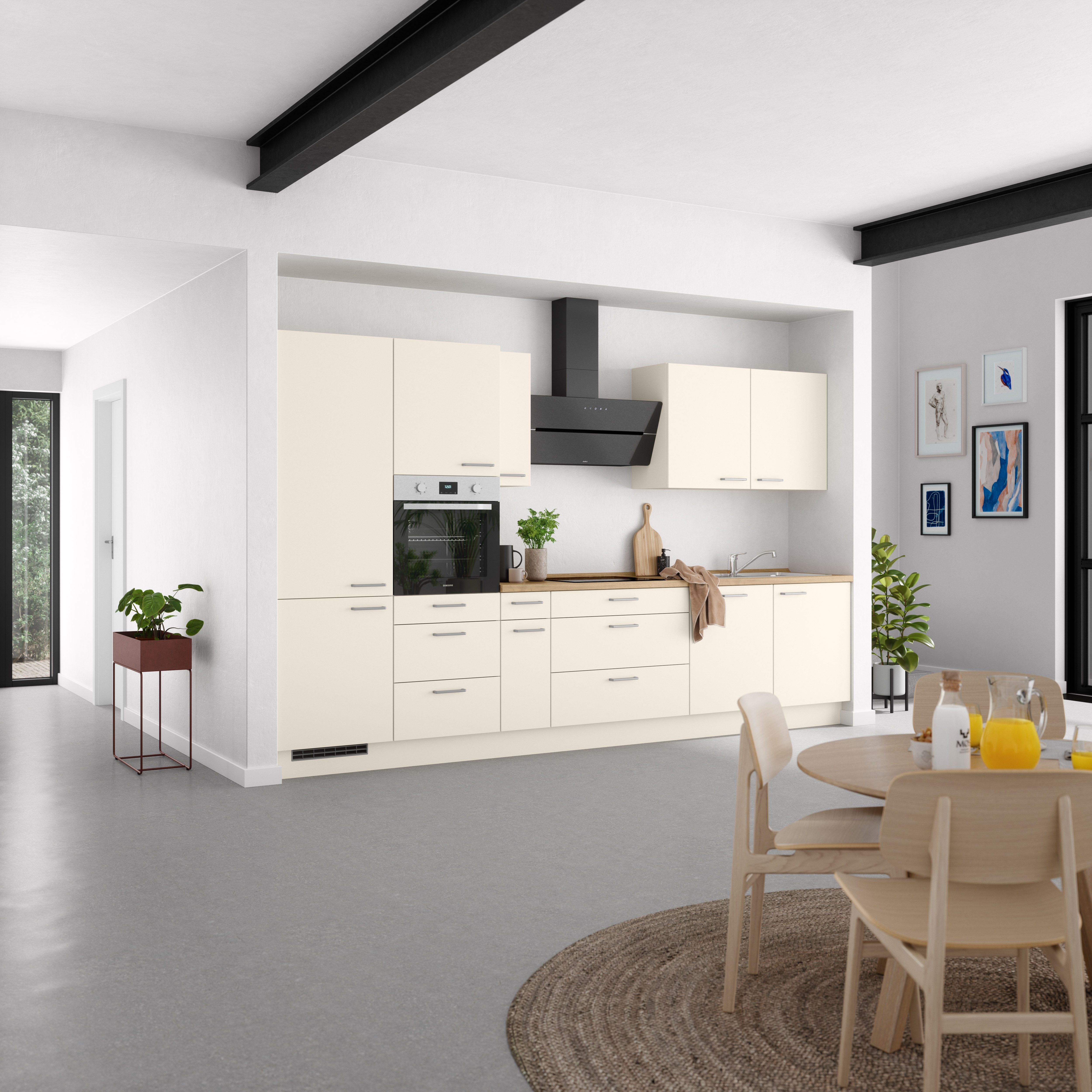 nobilia® Küchenzeile "Touch II", vormontiert, Ausrichtung günstig online kaufen
