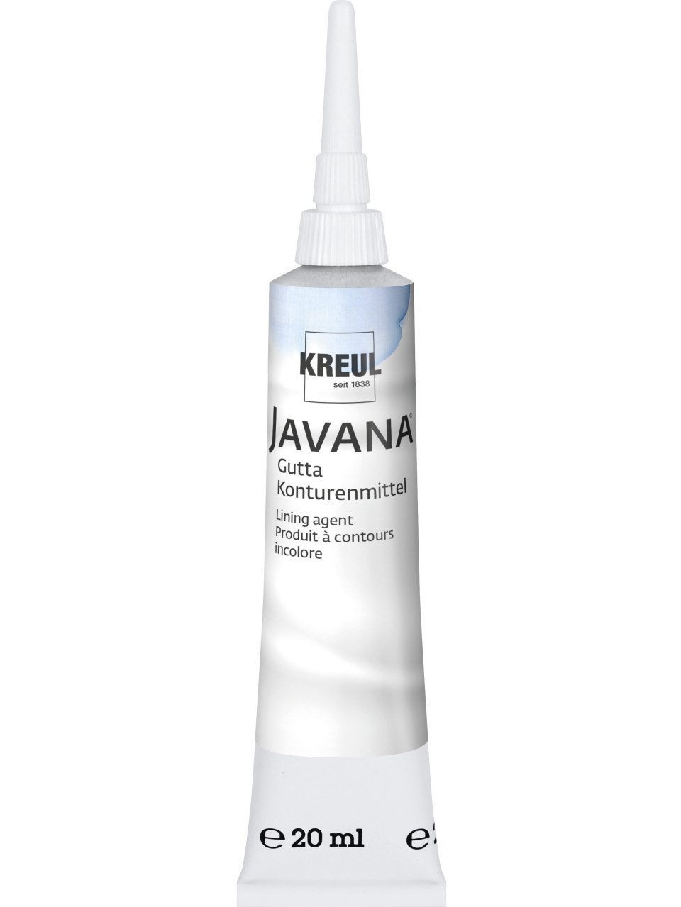 Bastelfarbe Kreul Javana Gutta Konturenmittel farblos 20 ml