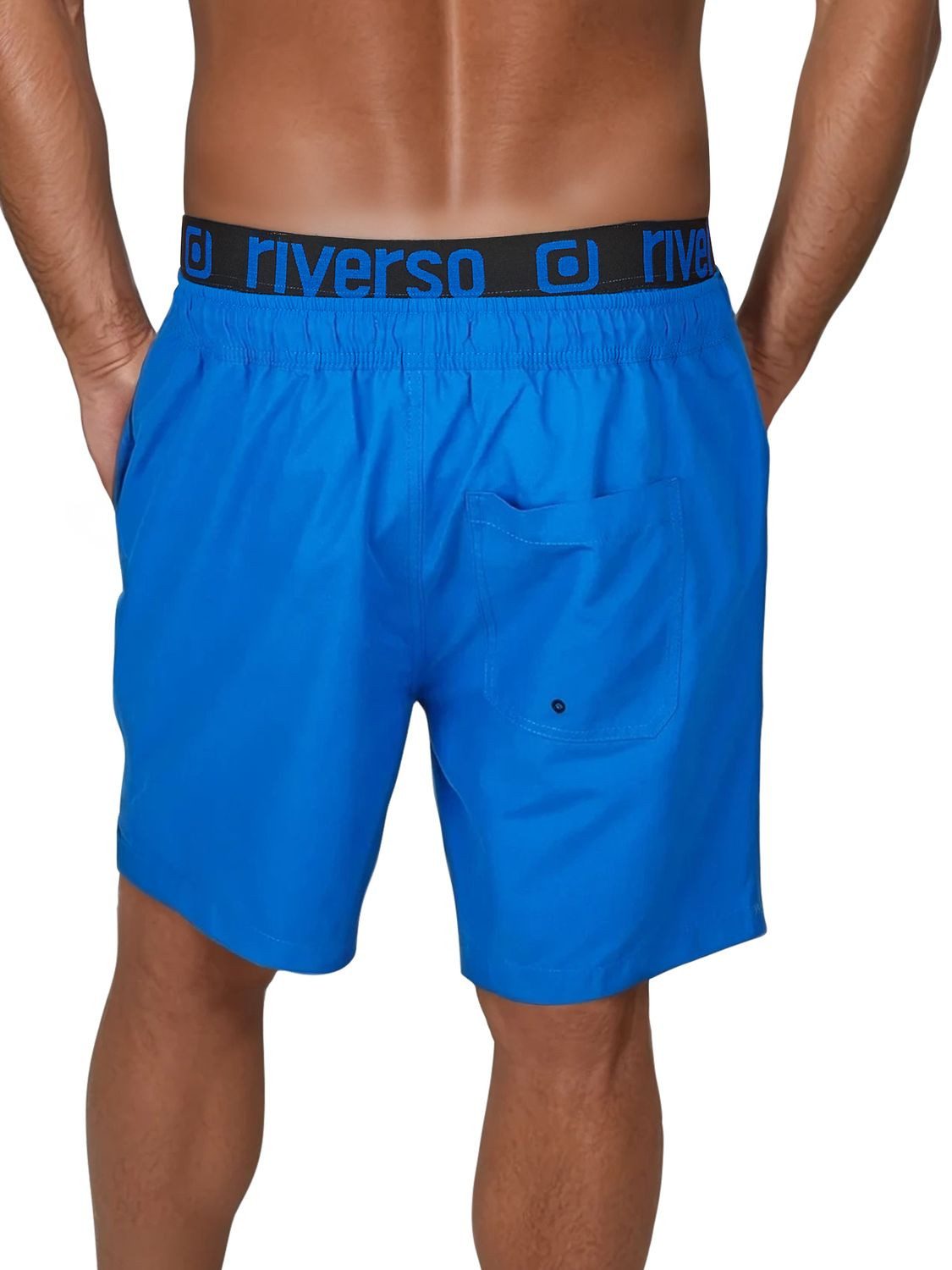 riverso Badeshorts Herren Badehose RIVBobby Regular Fit (1-St) Sportshorts mit Kordelzug