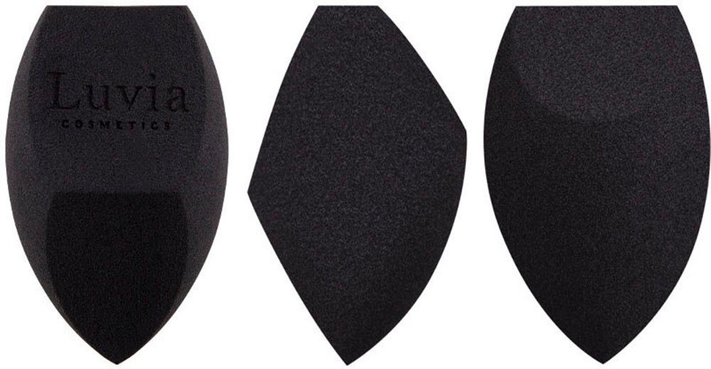 Luvia Cosmetics Schminkschwamm DIAMOND MAKE-UP SPONGE SET, 2 tlg., feinporige Oberfläche für natürliches Hautbild