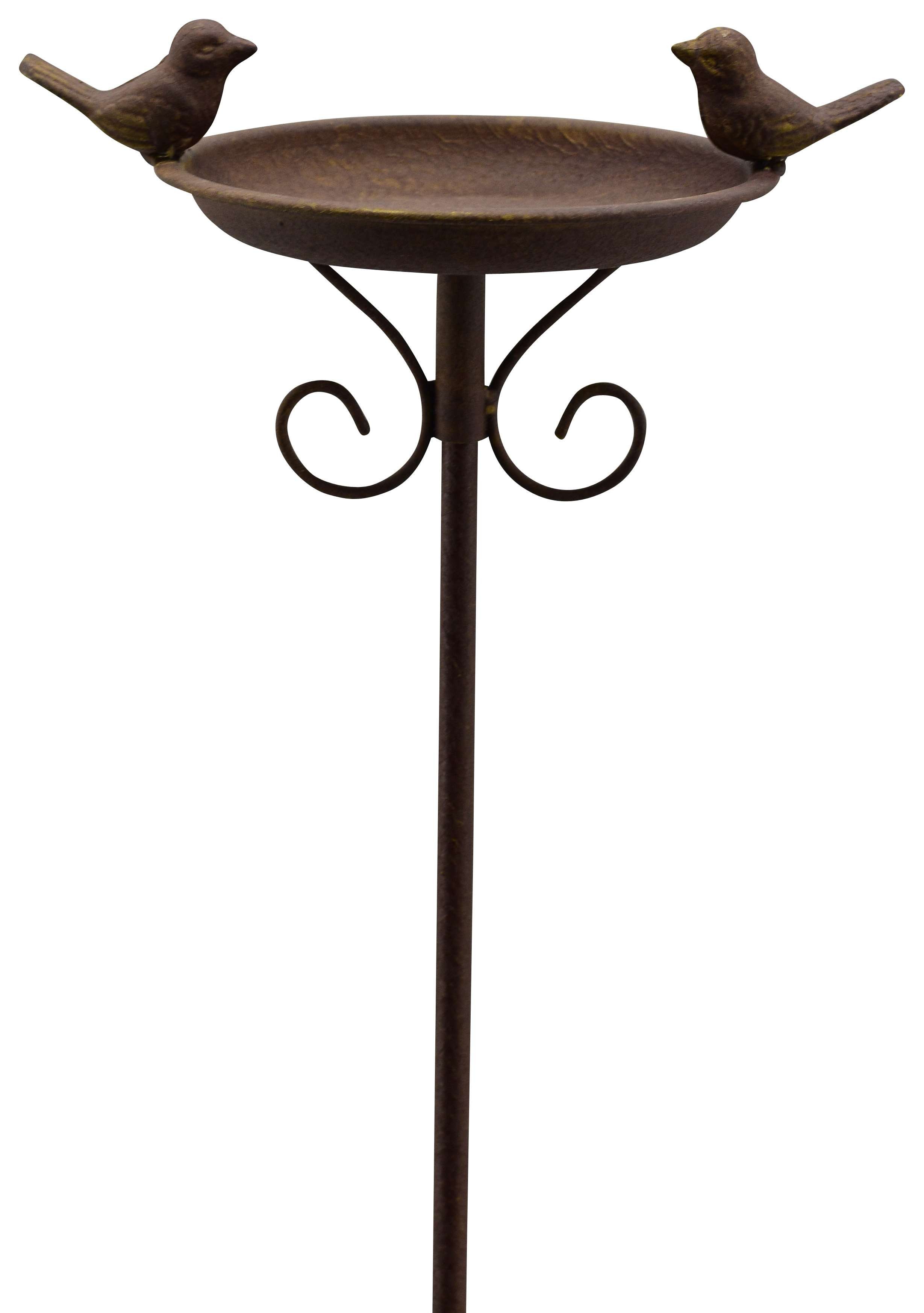 finehomegarden Vogeltränke Futterplatz Vogelbad Metall ArtFerro günstig online kaufen