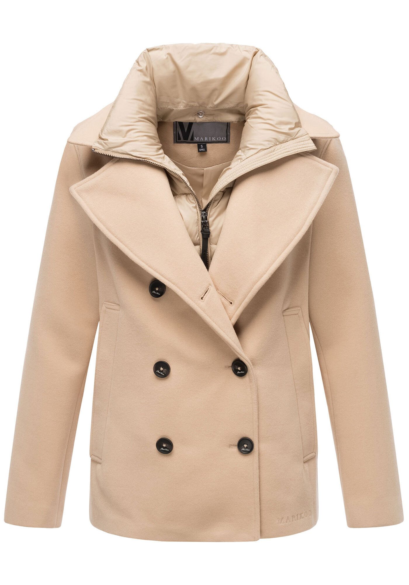 Marikoo Winterjacke Aylaraa Elegante Designer Winterjacke – Bild 5 von 5