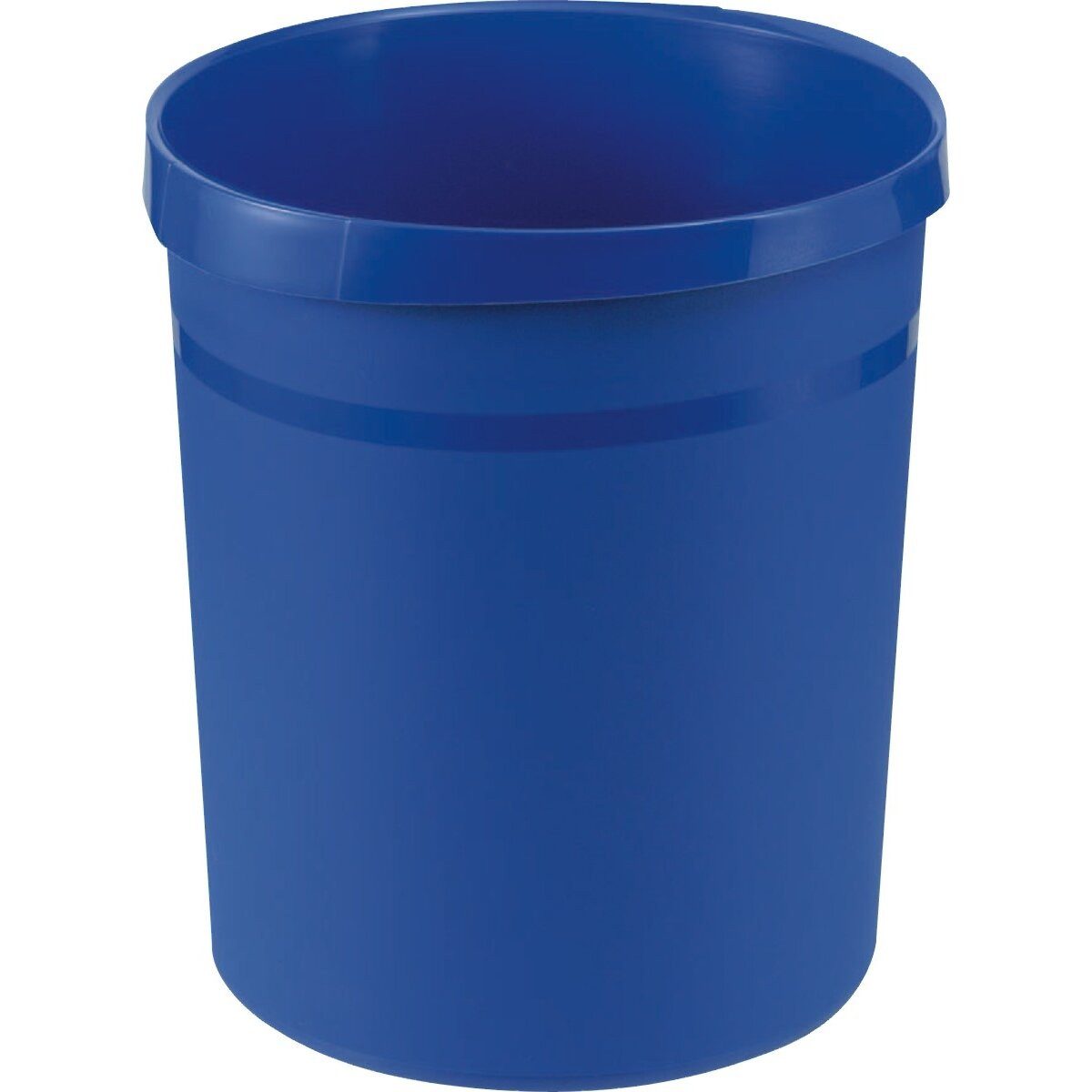 HAN-Bürogeräte Papierkorb Papierkorb Grip mit Griffmulden 18 Liter blau