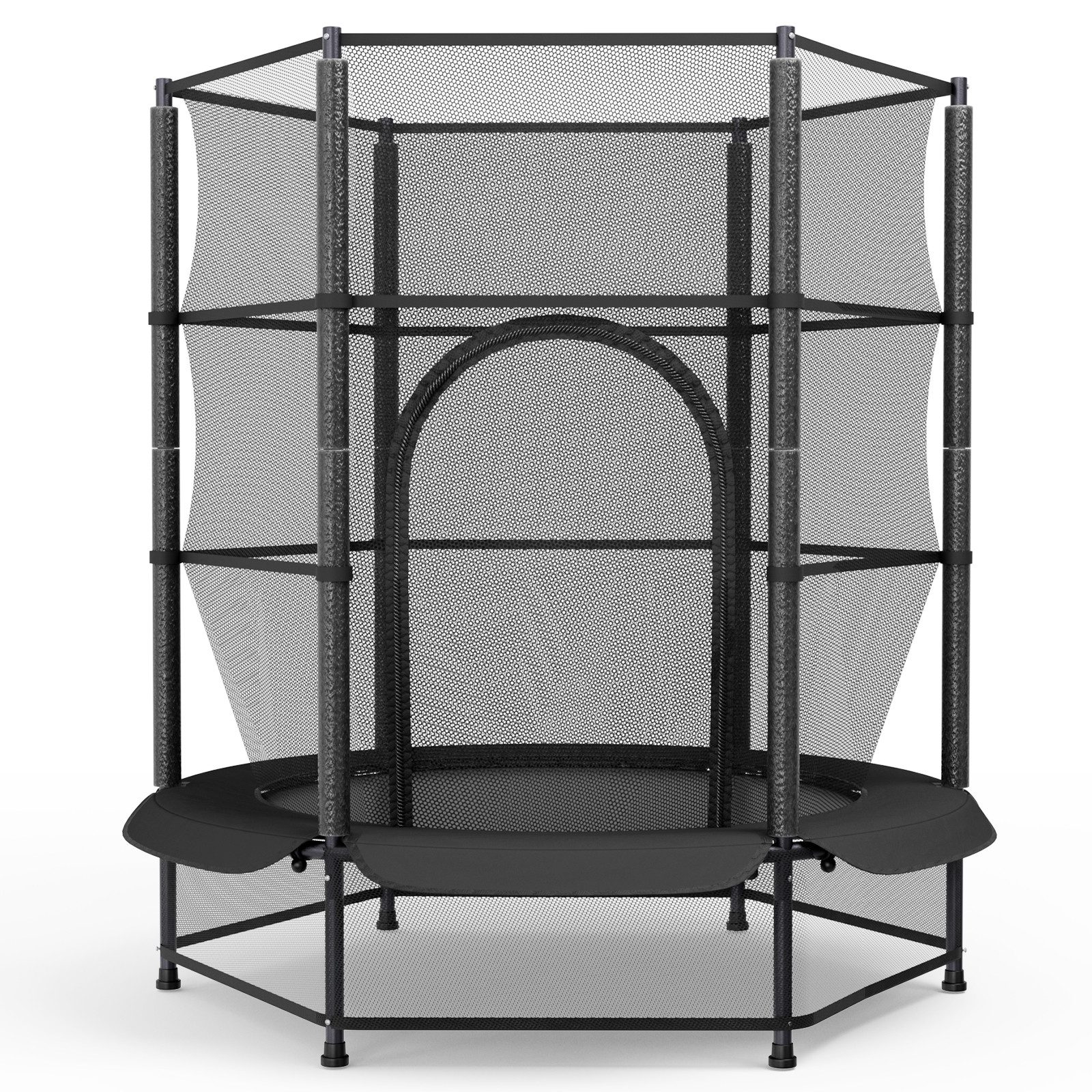 TLGREEN Gartentrampolin Ø 140cm bis 50 kg, Trampolin für Kinder,Kindertrampolin,Kleinkind-Trampolin