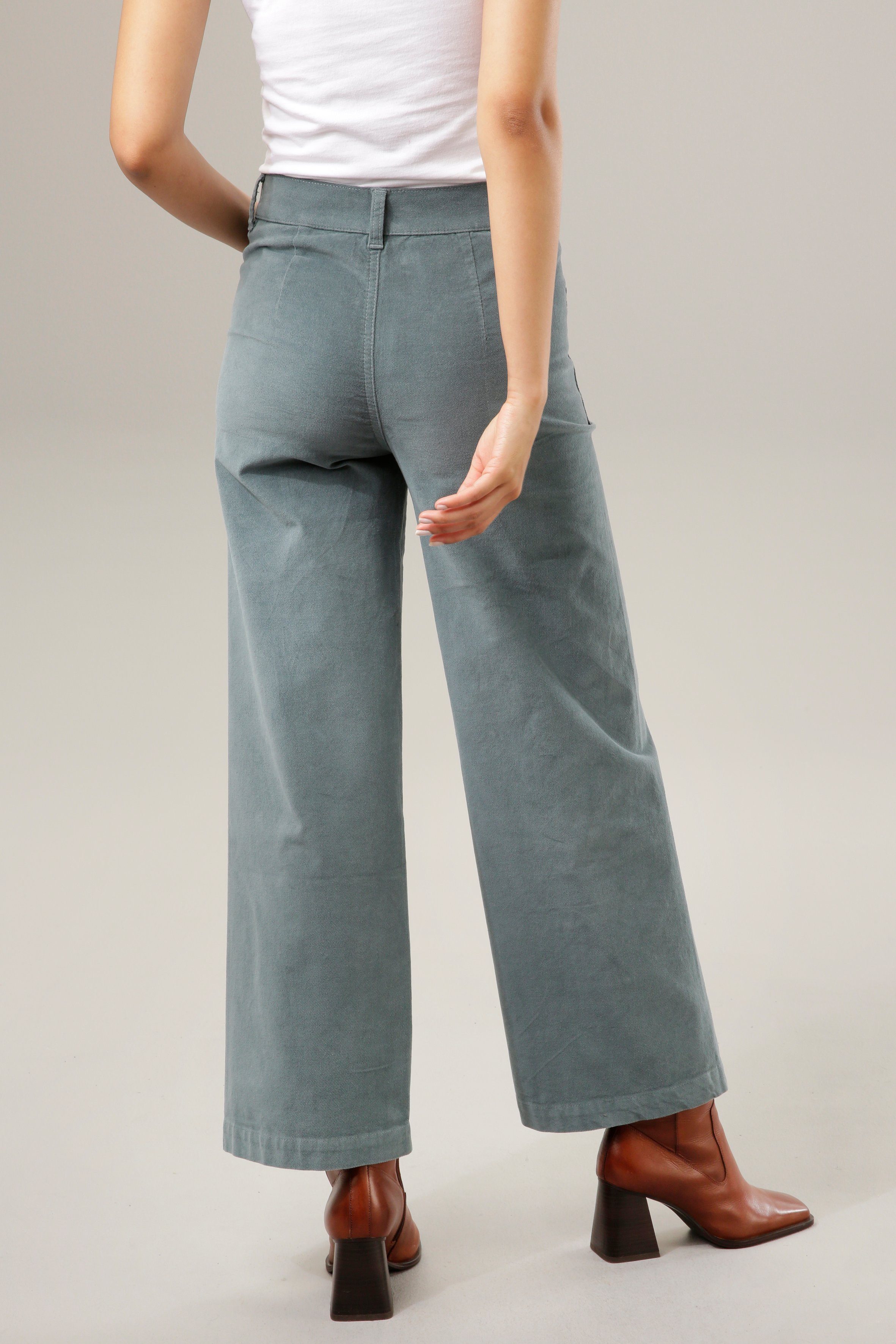 Aniston CASUAL Cordhose in angesagter Hight-waist-Form günstig online kaufen