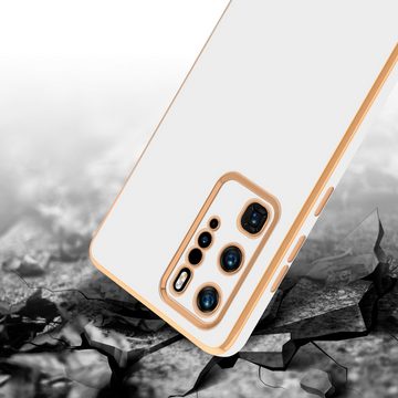 Cadorabo Handyhülle Huawei P40 PRO / P40 PRO+ Huawei P40 PRO / P40 PRO+, Schutzhülle - TPU Silikon Hülle - mit Kameraschutz