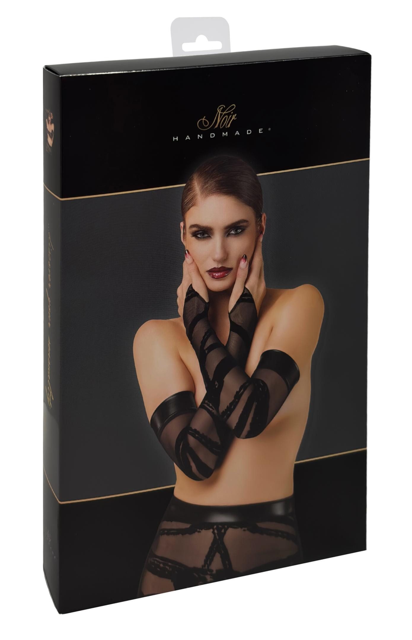 Noir Handmade Armstulpen Armstulpen in schwarz - 2XL/3XL