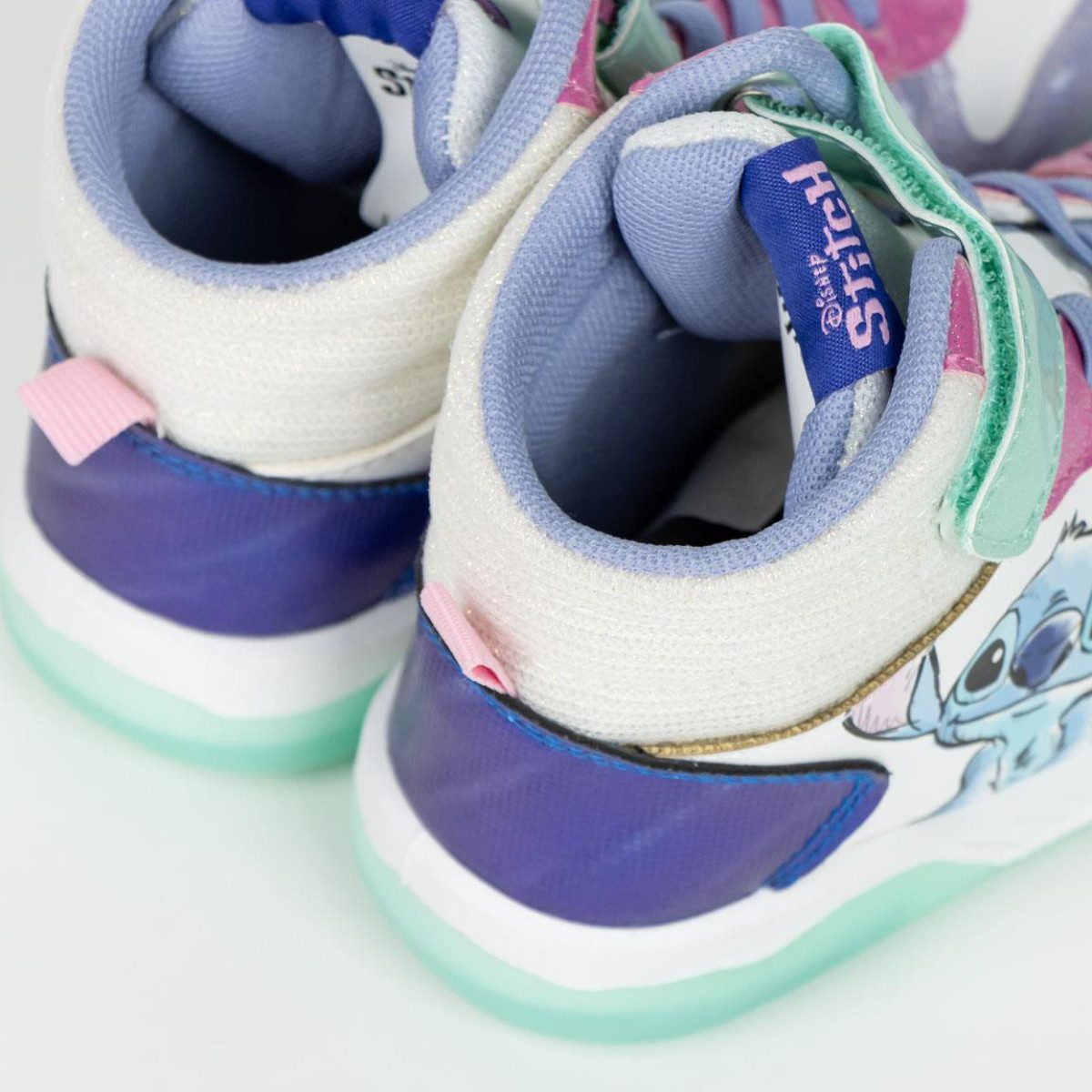 Disney Stitch Kinder Freizeitschuhe mit Licht sportliche Schuhe Schule Sneaker (Packung) – Bild 5 von 5
