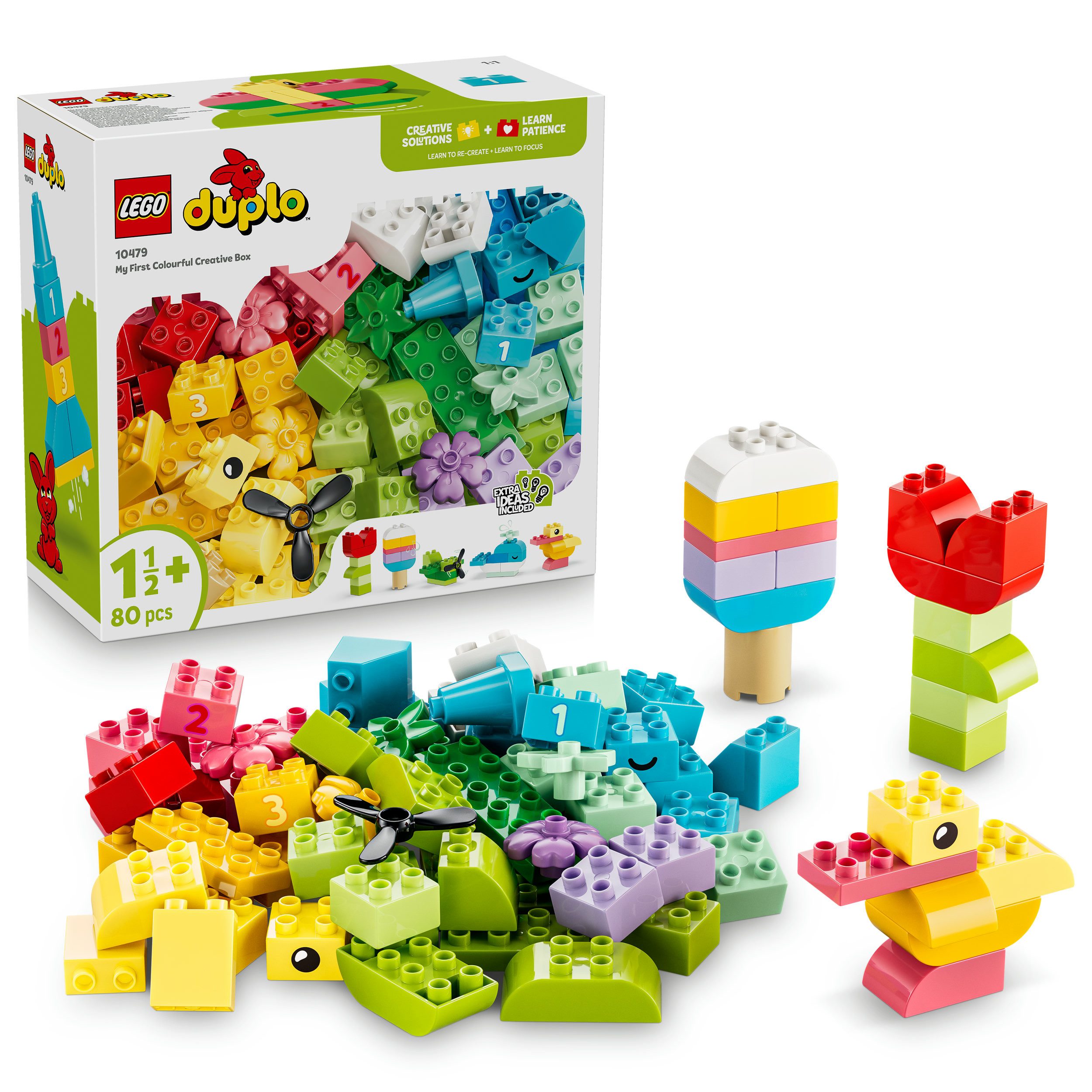 Bunte Kreativbox (10479), LEGO DUPLO Classic Konstruktionsspielsteine