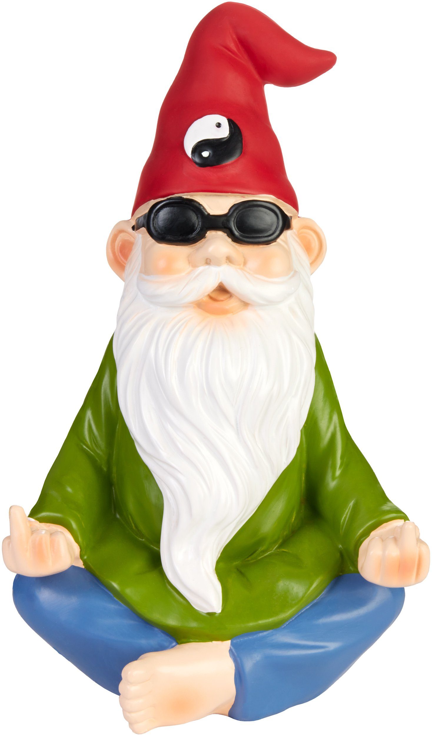 BRUBAKER Gartenzwerg Mittelfinger Meditation - Cooler Yin und Yang Zwerg me günstig online kaufen