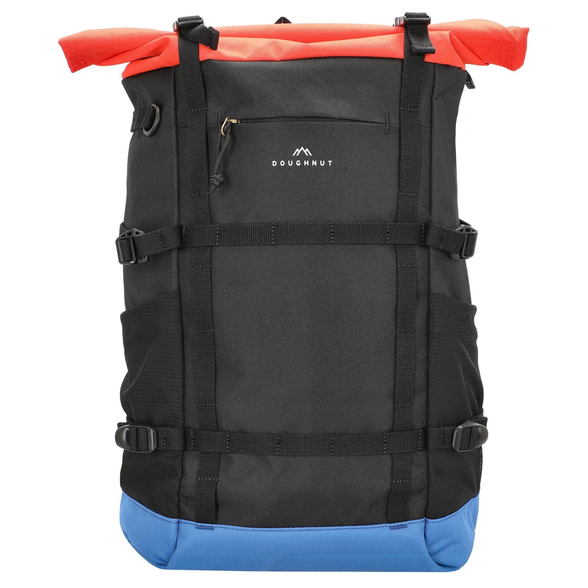 Freizeitrucksack Paratrooper Reborn - Rolltop Rucksack 14" 67 cm (black x grapefruit)