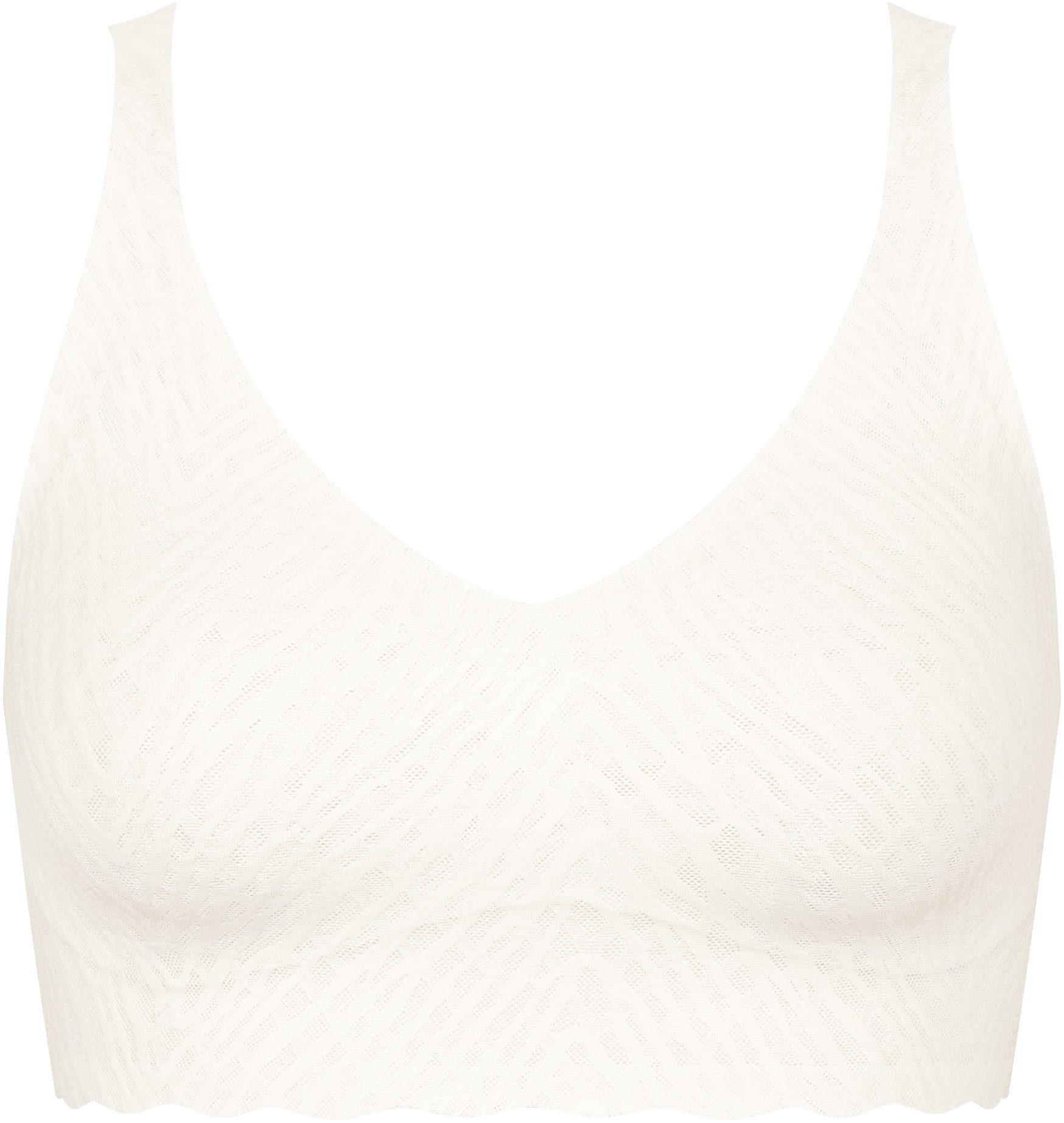 sloggi Bralette ZERO Feel Bliss Bralette unsichtbar mit Spitzenoptik