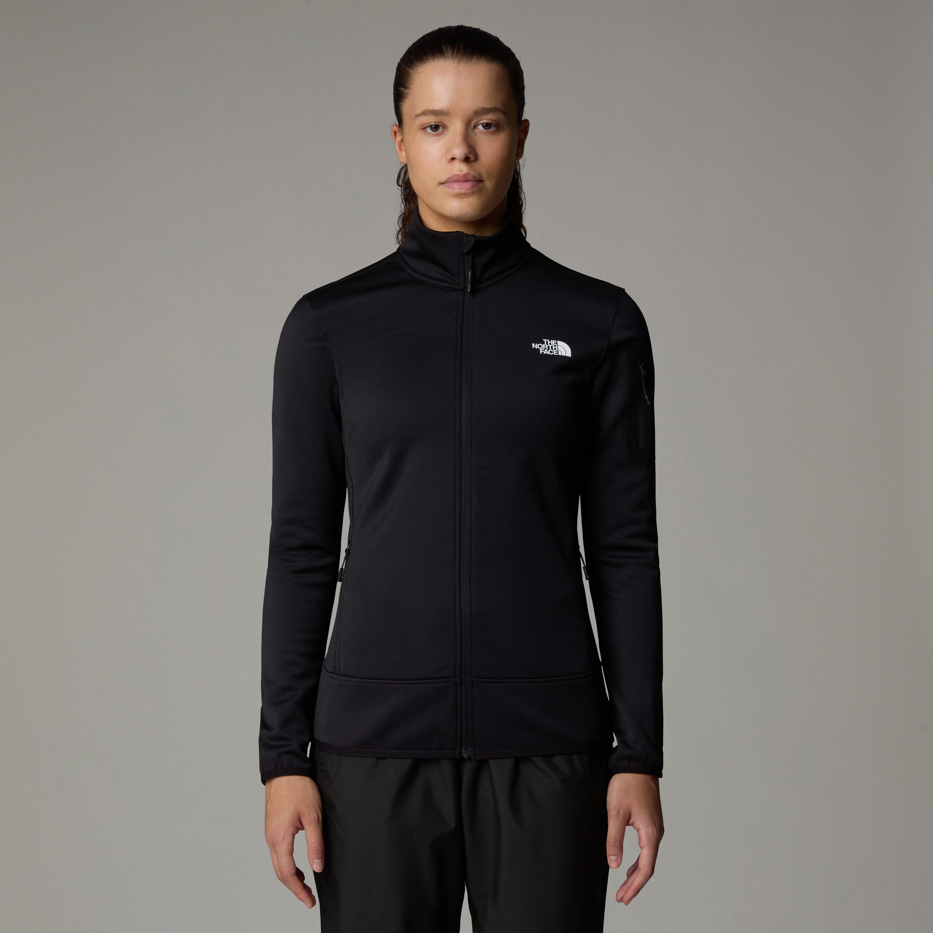 The North Face Fleecejacke W MISTYESCAPE FLEECE für Sport- und Outdooraktivitäten, dehnbares Material
