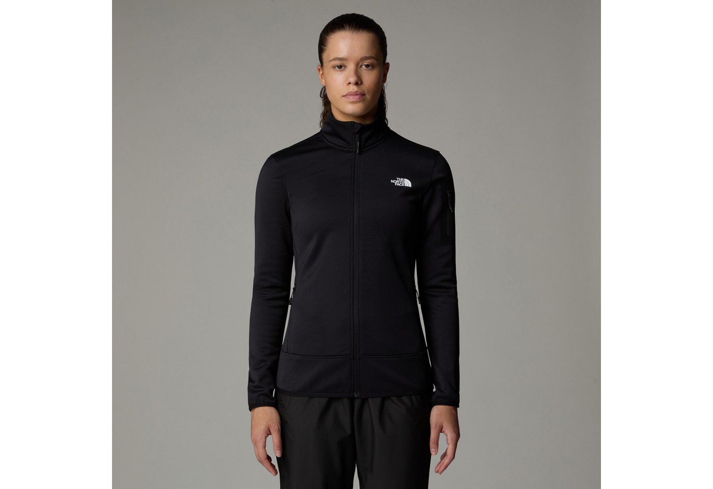 The North Face Fleecejacke W MISTYESCAPE FLEECE für Sport- und Outdooraktivitäten, dehnbares Material