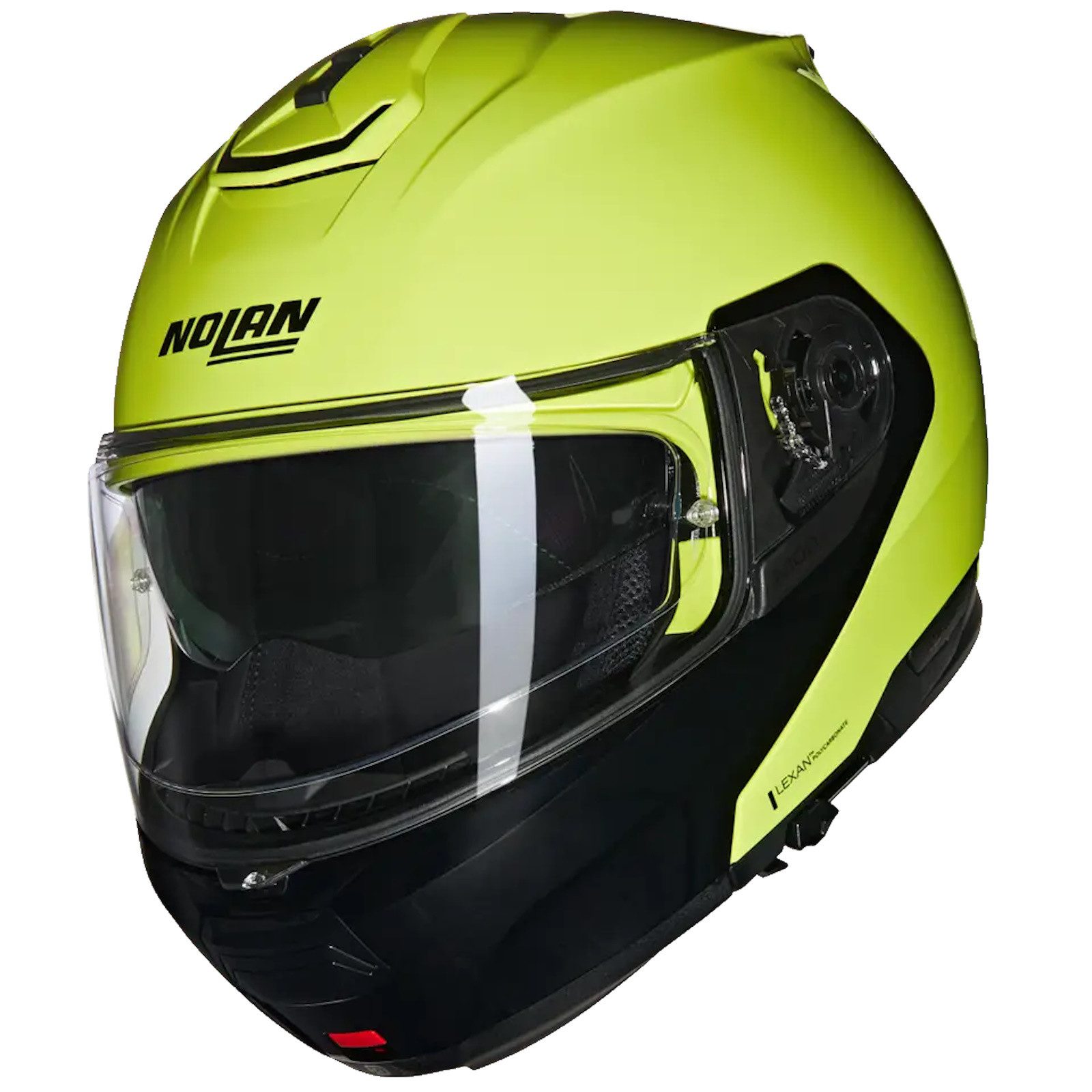 NOLAN Motorradhelm Nolan N100-6 Mivedi N-Com Klapphelm grün (1er Set), klapphelm motorrad