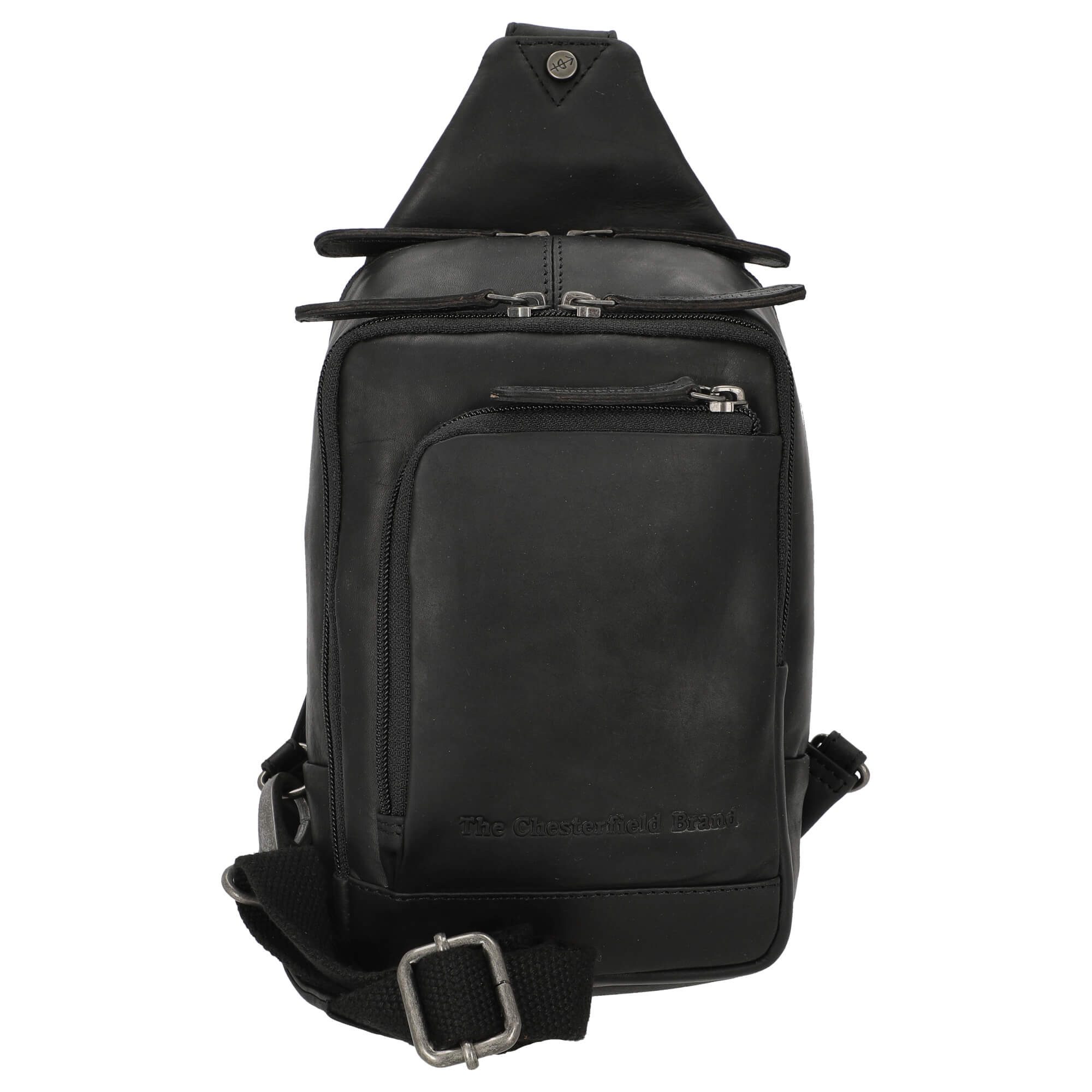 The Chesterfield Brand Umhängetasche Riga - Umhängetasche 24 cm (black)