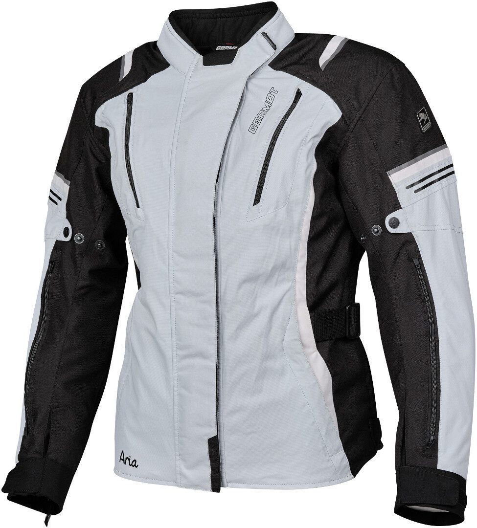 Germot Motorradjacke Aria wasserdichte Damen Motorrad Textiljacke herausnehmbares Innenfutter,wasserdicht