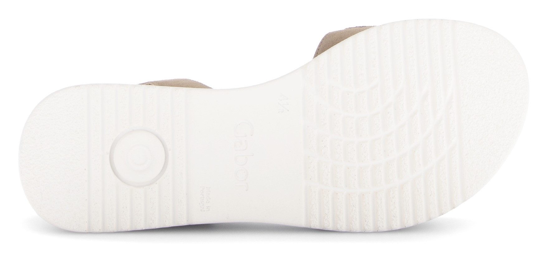 Gabor RHODOS Sandalette, Sommerschuh, Riemchensandale mit zwei Klettverschlüssen, G-Weite