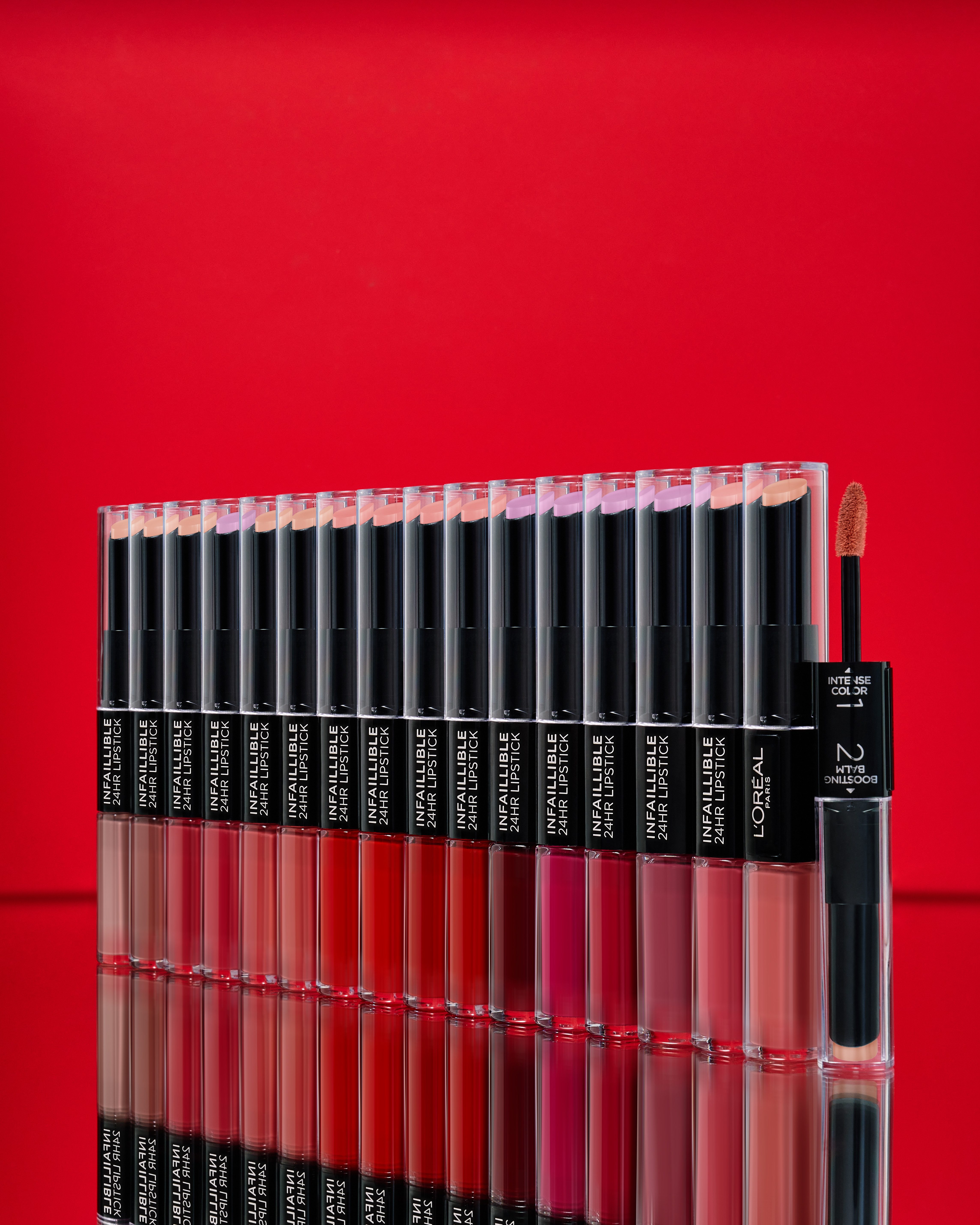 L'Oréal Paris Infaillible 2-Step Lippenstift · 6 ml · Rosa – Bild 5 von 5