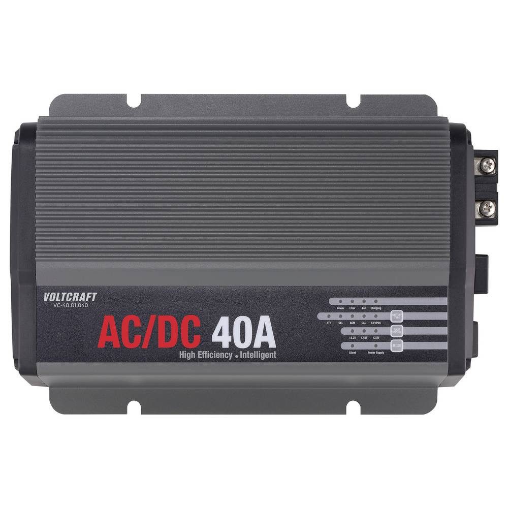 VOLTCRAFT VC-40.01.040 VC-16841730 Automatikladegerät 40 A Autobatterie-Ladegerät (Ladeüberwachung, verschiedene Ladeprogramme) – Bild 4 von 5