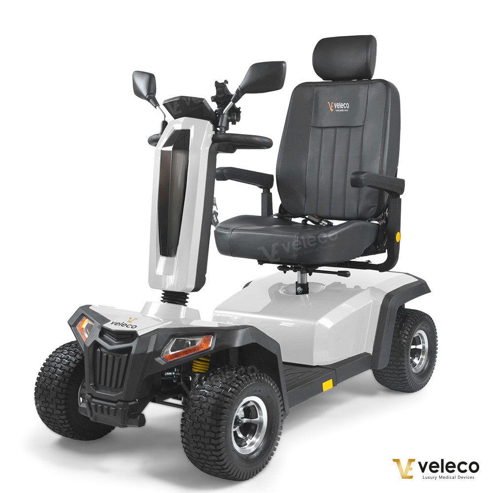 Veleco Elektromobil Sharpy PRO - Mehr Power, mehr Komfort, mehr Freiheit, 1500 W, Drehbarer Kapitänssitz
