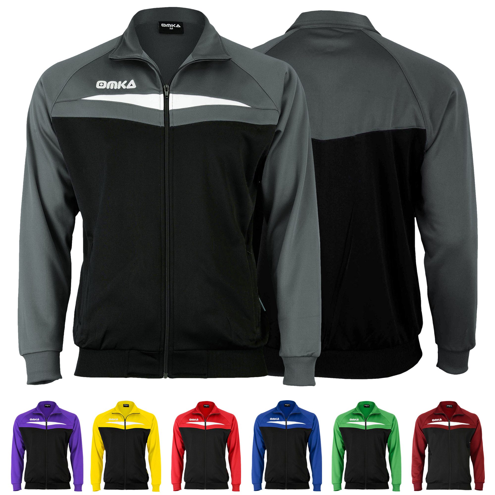 OMKA Trainingsjacke OK200J OMKA Optima Trainingsjacke Joggingjacke Sportjacke