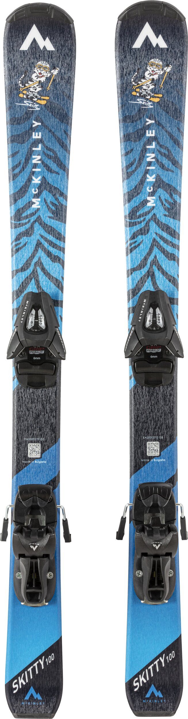 Ski Ki.-Ski-Set SKITTY I NC Schraubbindung BLUE/DARK/WHITE