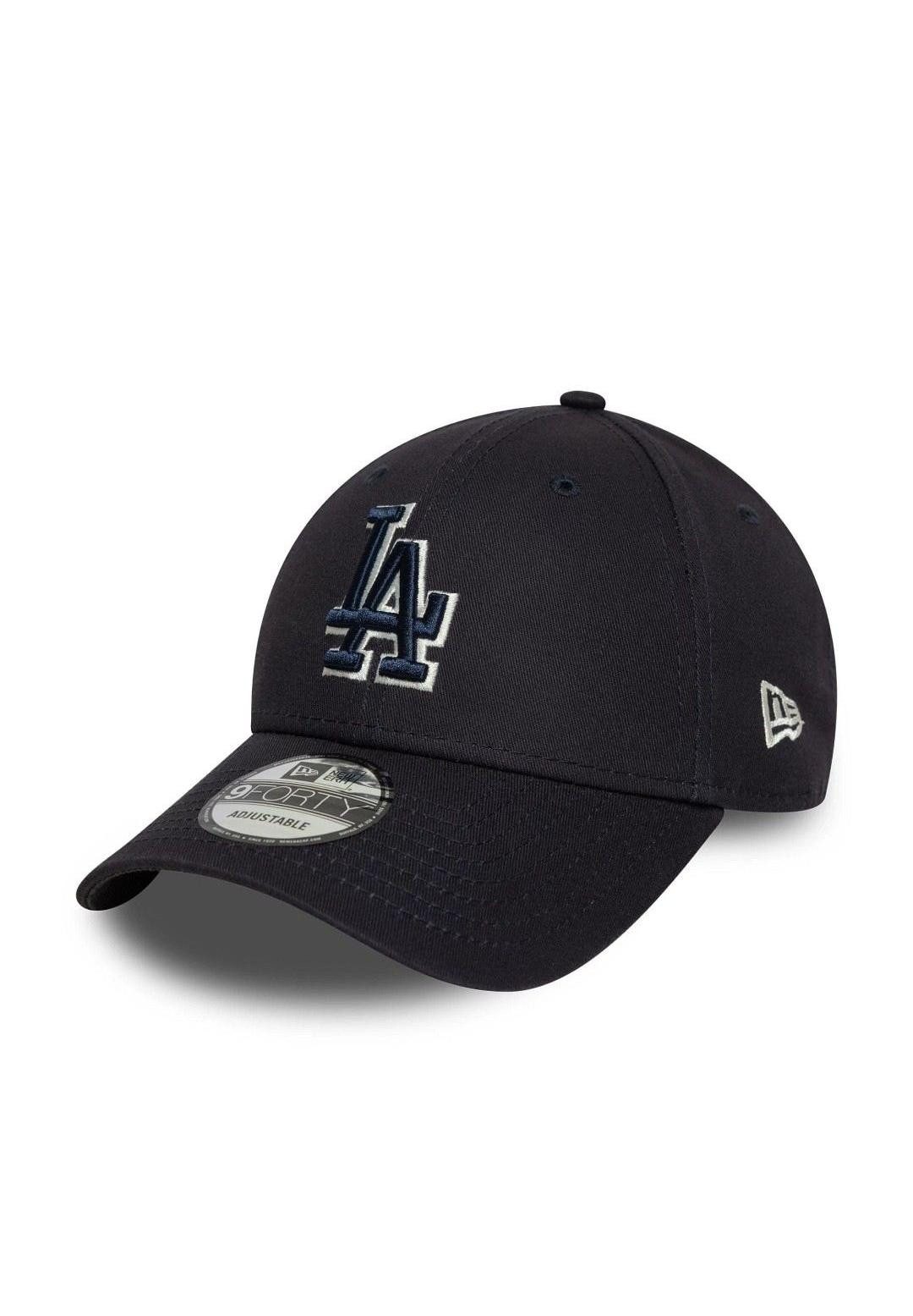 Baseball Cap Los Angeles Dodgers New Era 9Forty Team Outline Cap Schwarz