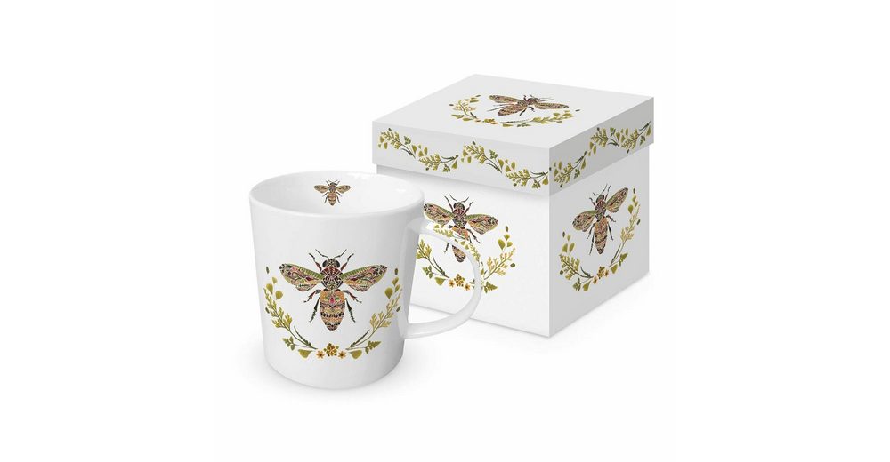 PPD Tasse »Green Bee Trend Mug 350 ml«, Bone China OTTO