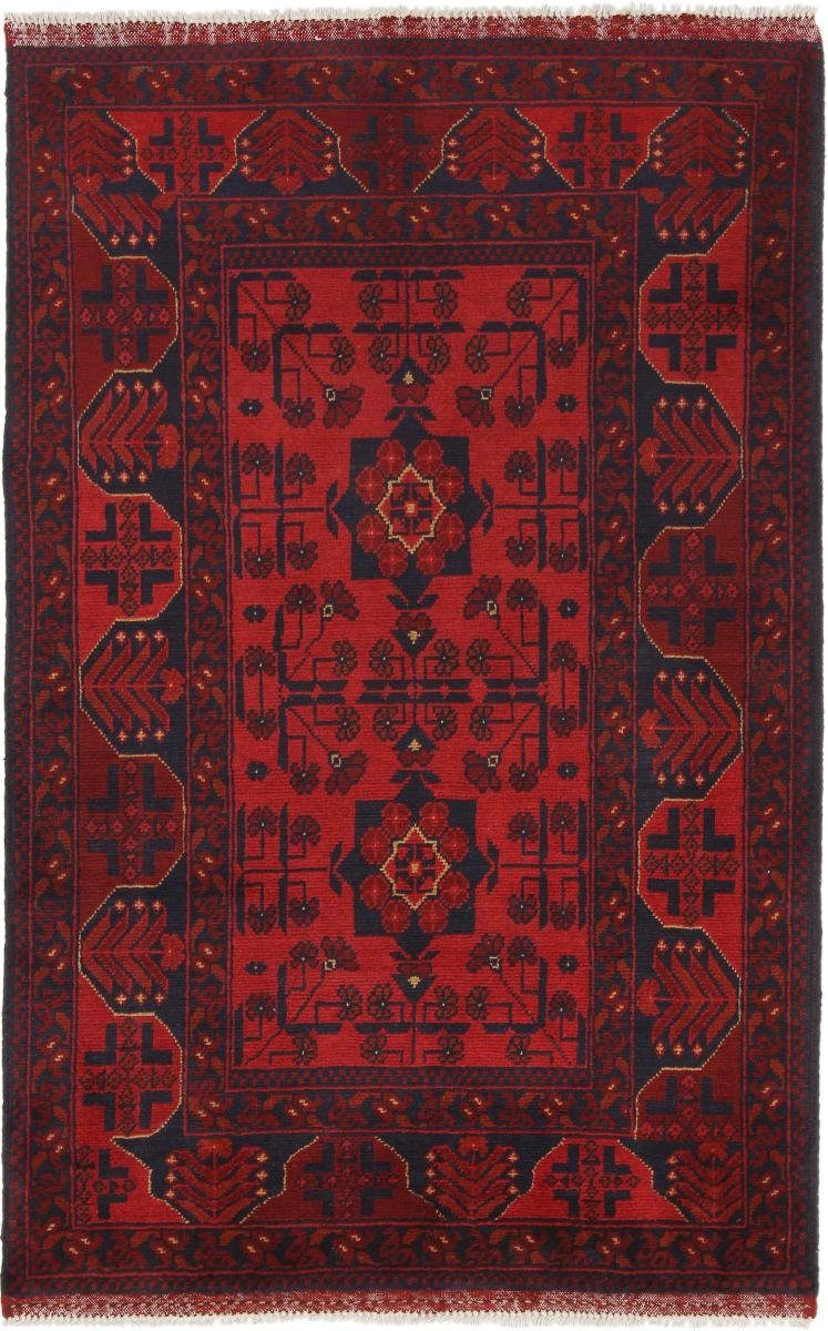 Orientteppich Khal Mohammadi 100x154 Handgeknüpfter Orientteppich, Nain Trading, rechteckig, Höhe: 6 mm