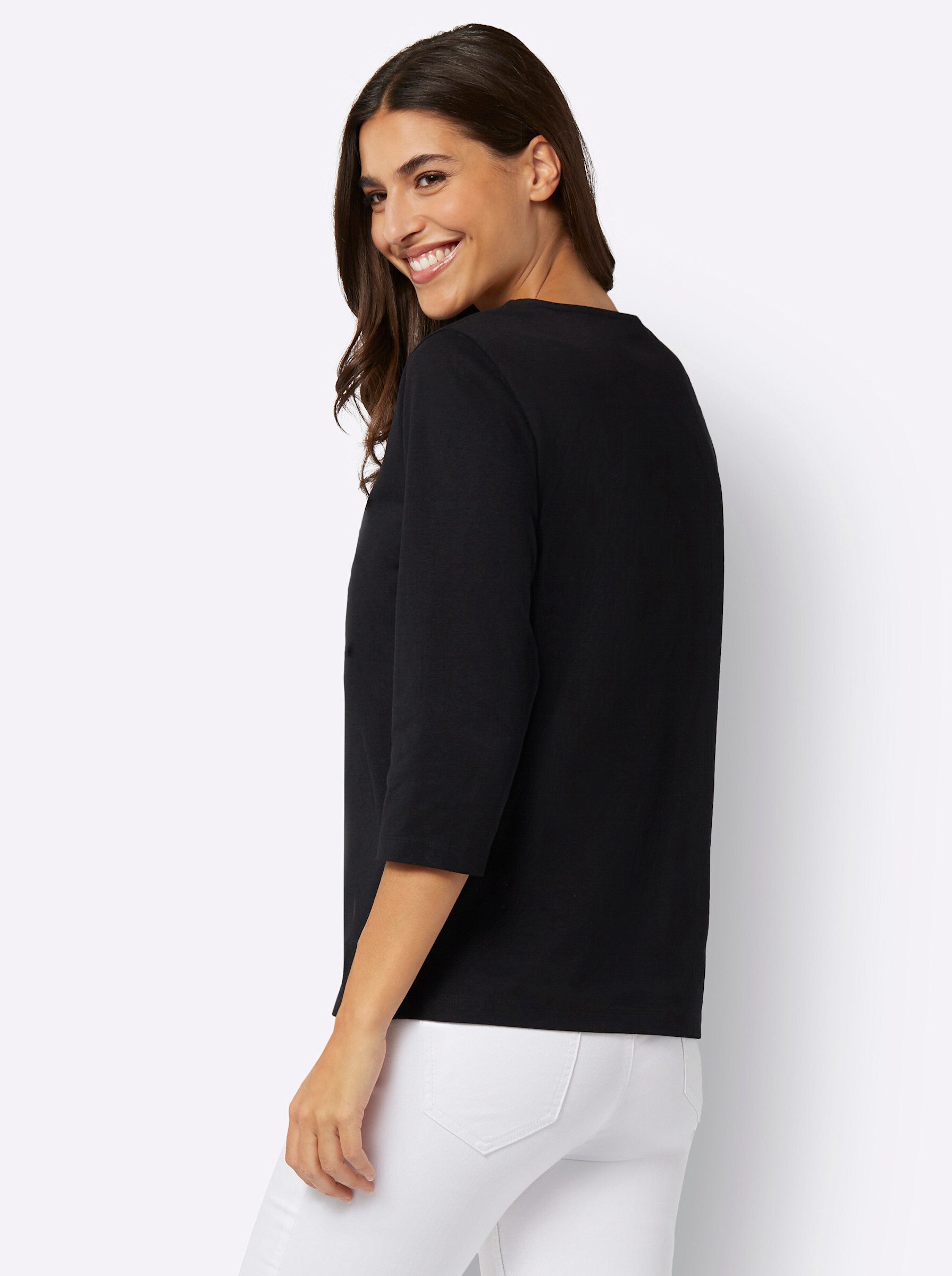 Sieh an! T-Shirt 3/4-Arm-Shirt günstig online kaufen