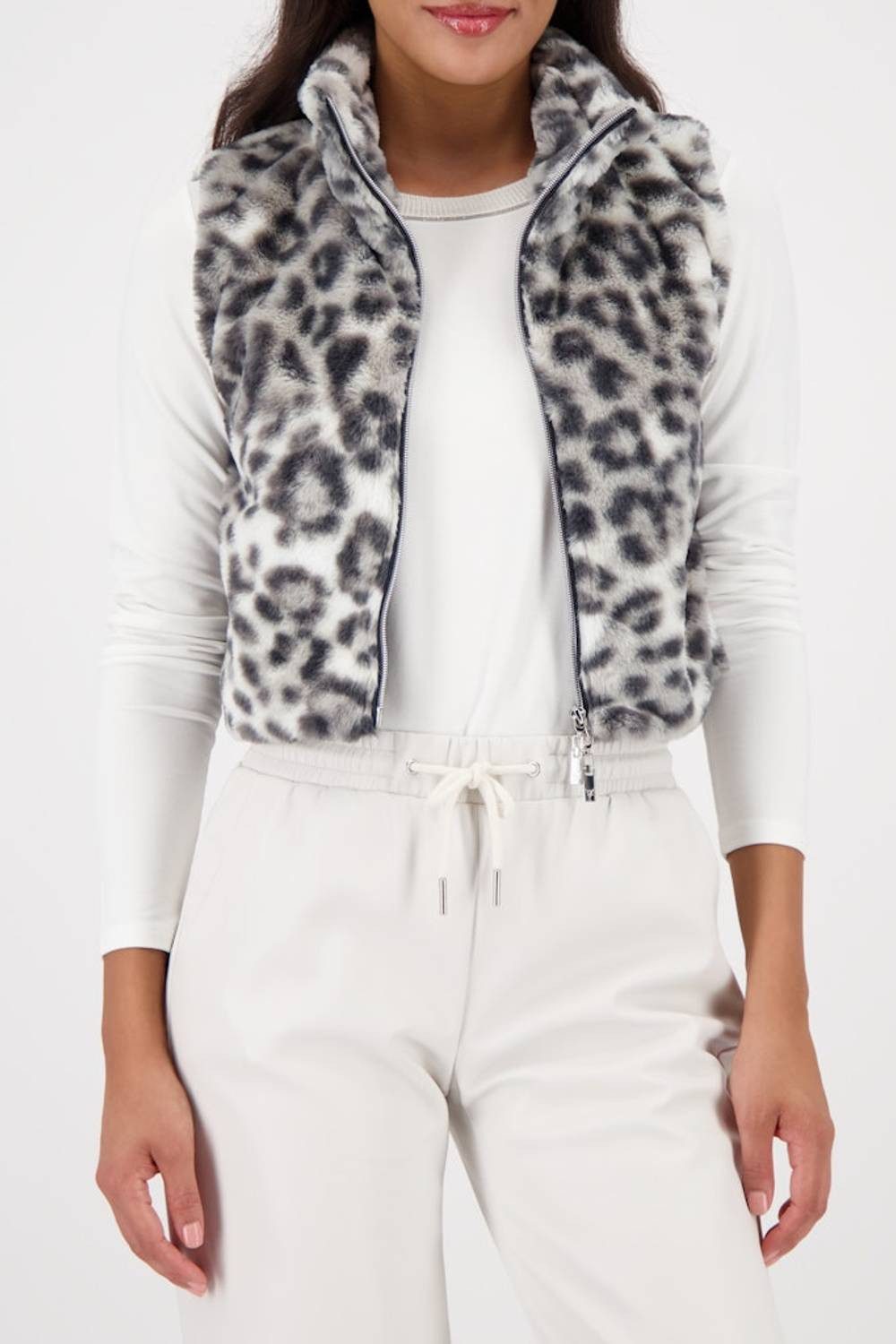 Monari Outdoorjacke 809633 Kunstfellweste günstig online kaufen