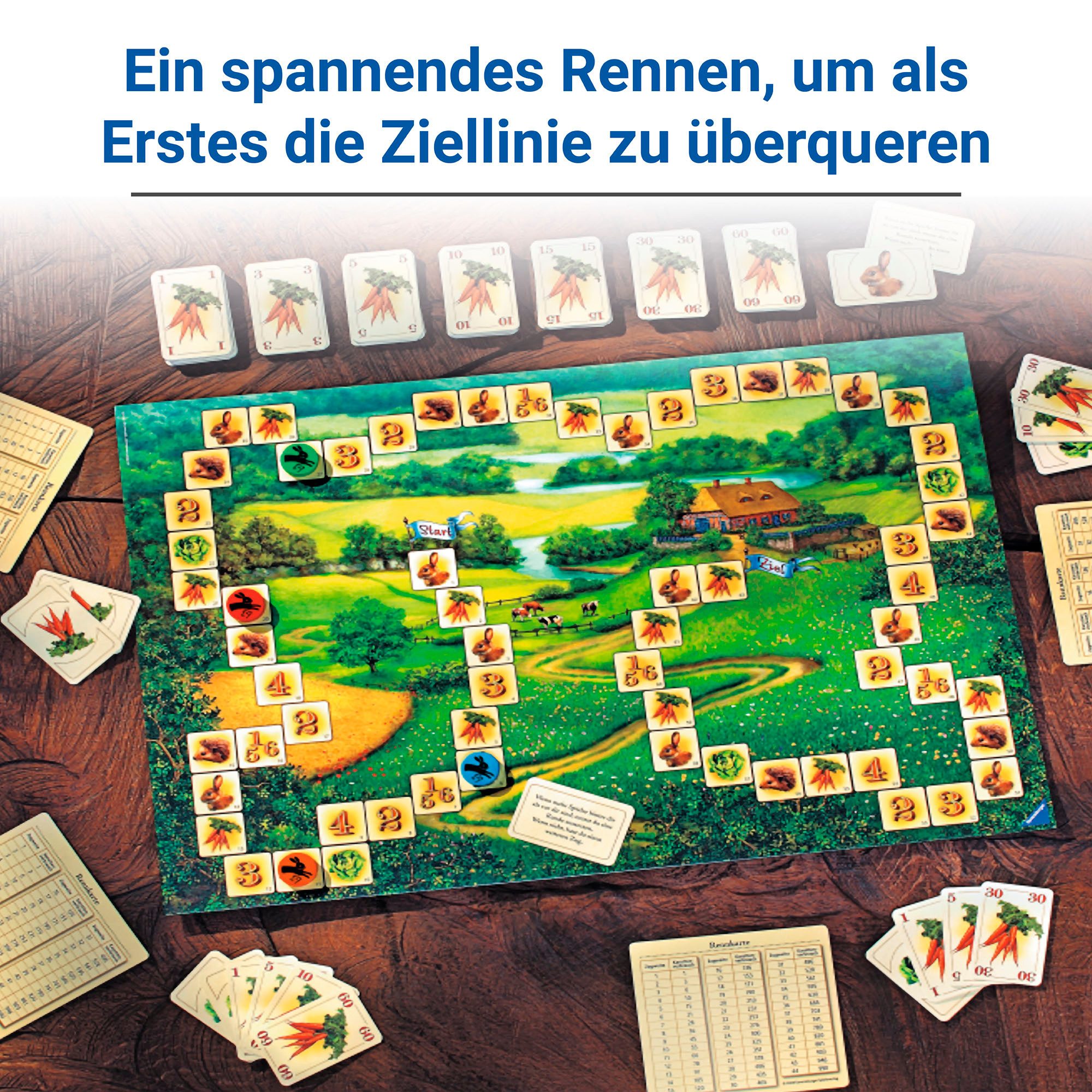 Ravensburger Spiel Hase und Igel, Made in Europe
