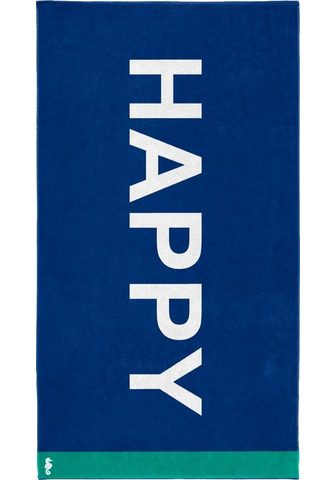SEAHORSE Пляжное полотенце "Happy"