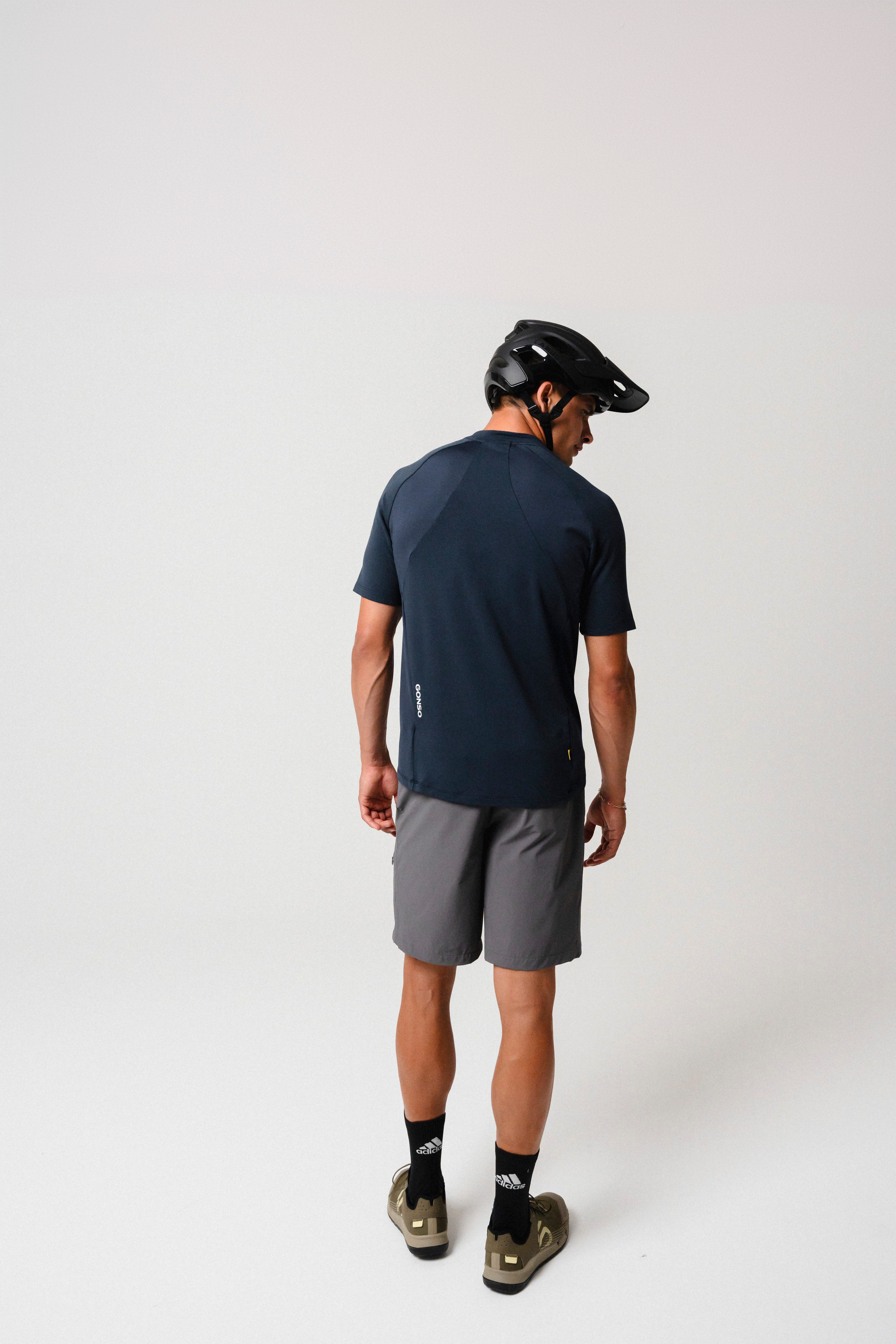 Gonso Radtrikot Adventure Jersey Nature M Herren Fahrradtrikot kurzarm, bequemes Half-Zip Trikot, Slim Fit