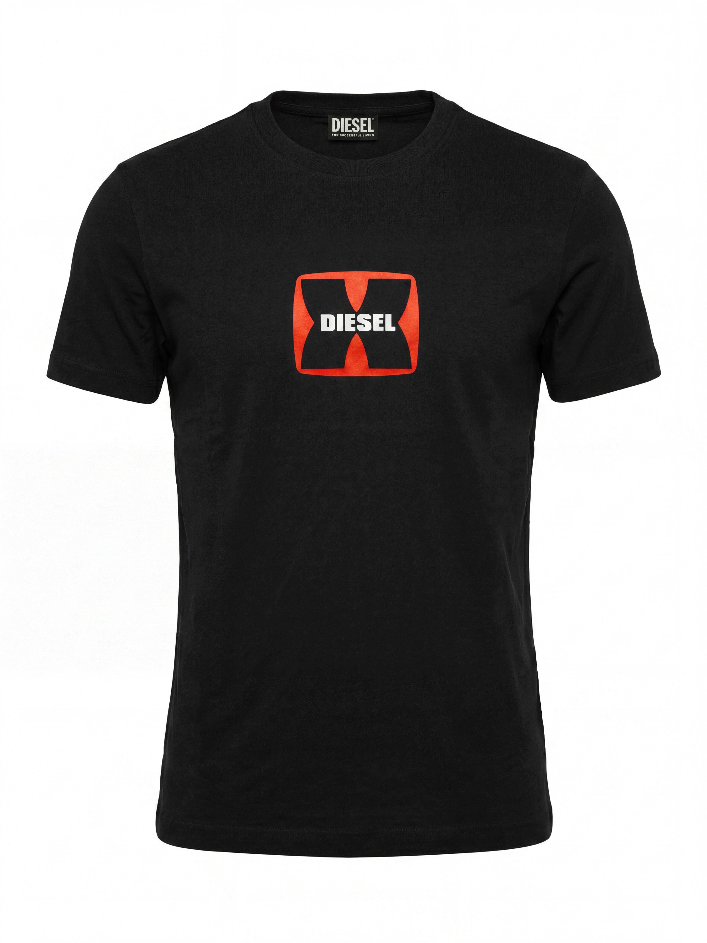 Diesel Rundhalsshirt Slim Fit Logo Shirt - T-DIEGOR-K47
