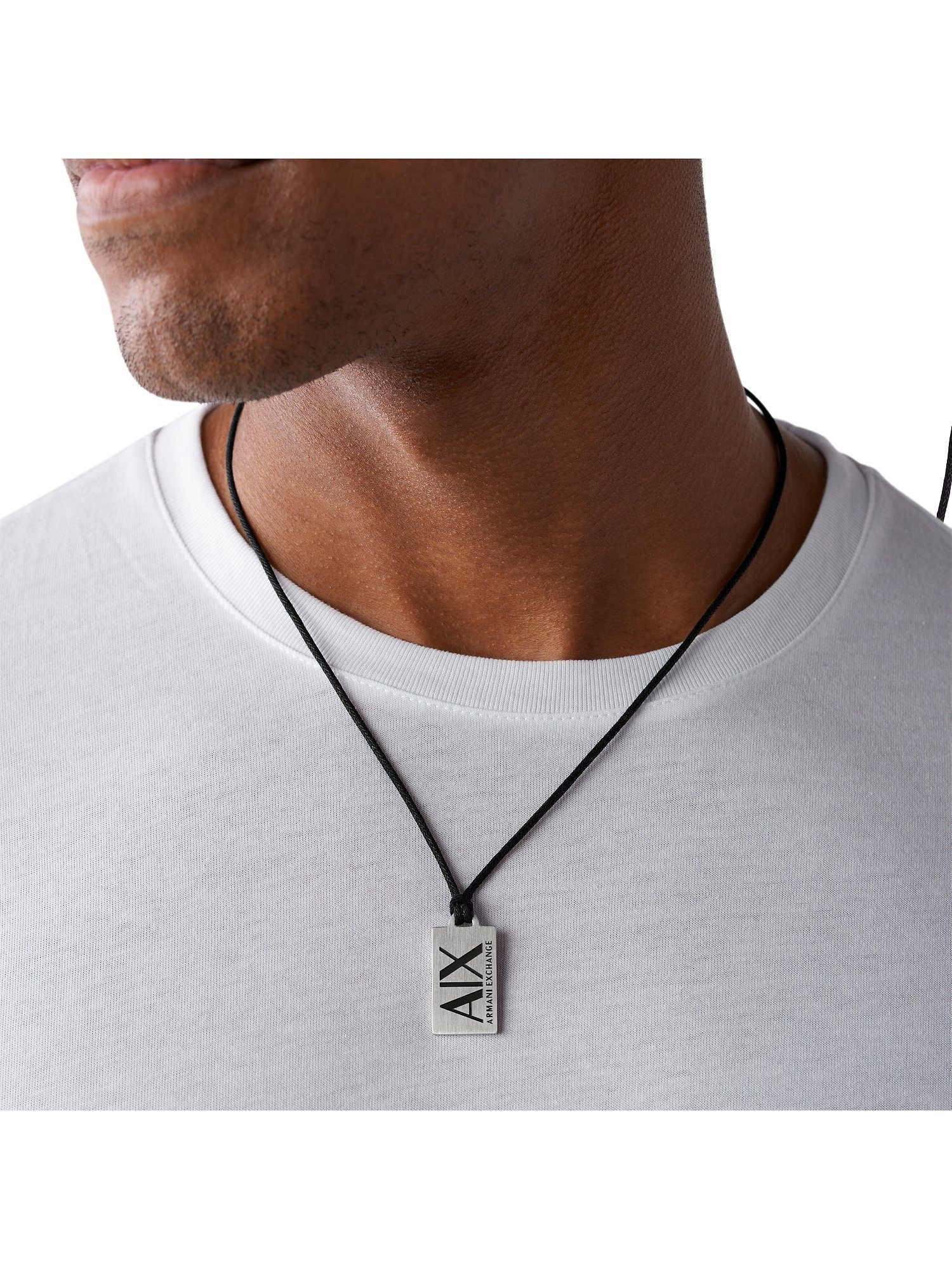 ARMANI EXCHANGE Edelstahlkette Armani Ex...