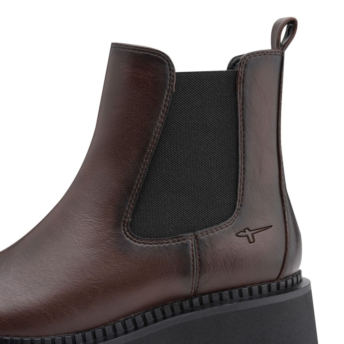Tamaris 1-25454-47/304 Stiefelette Damen Chelsea Boot mit Plateausohle