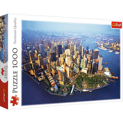 Trefl Puzzle Trefl 10222 New York 1000 Teile Puzzle, 1000 Puzzleteile