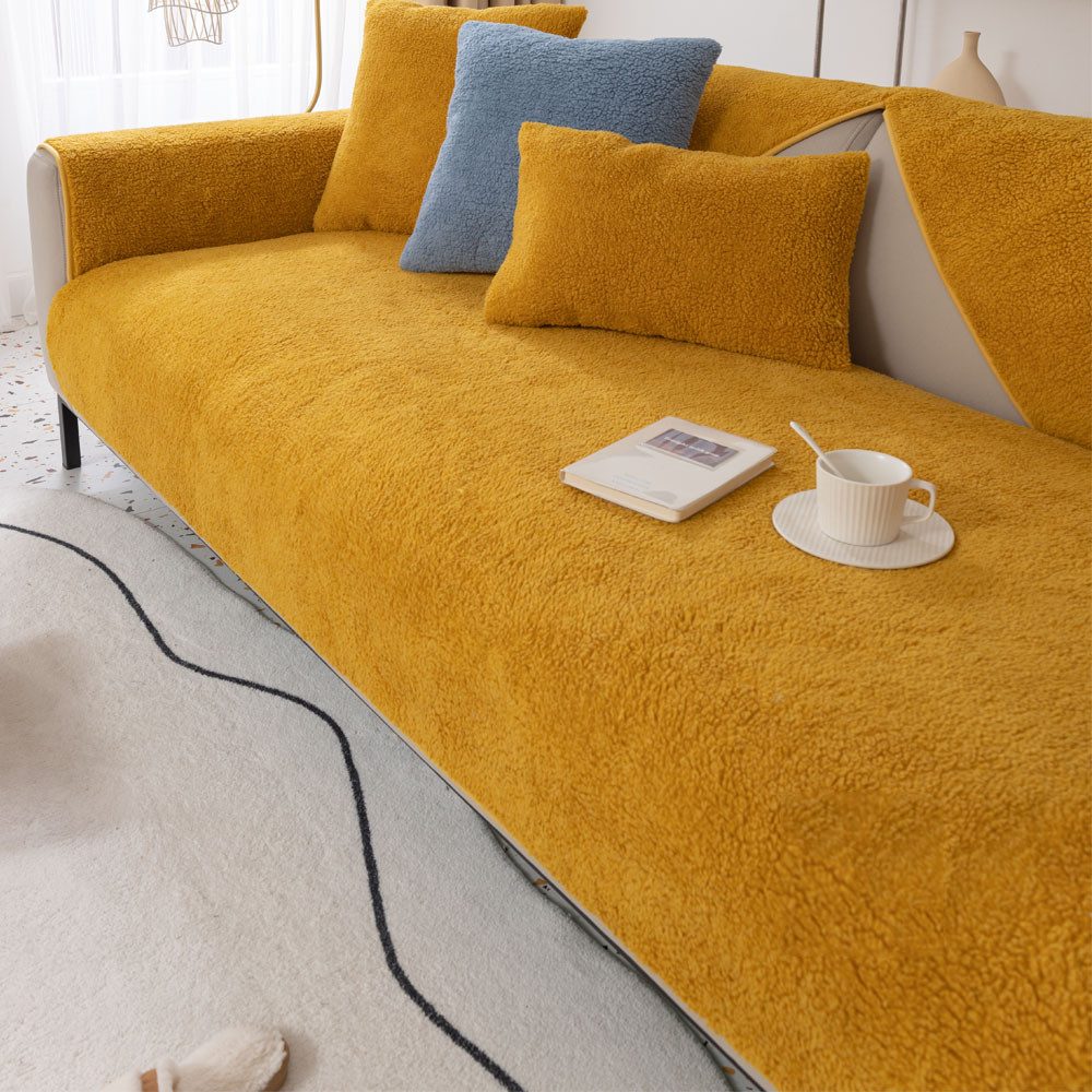 NUODWELL Sofahusse Sofabezug 1 2 3 4-Sitzer,Sofa überwurfdecke mit Rutschfe günstig online kaufen