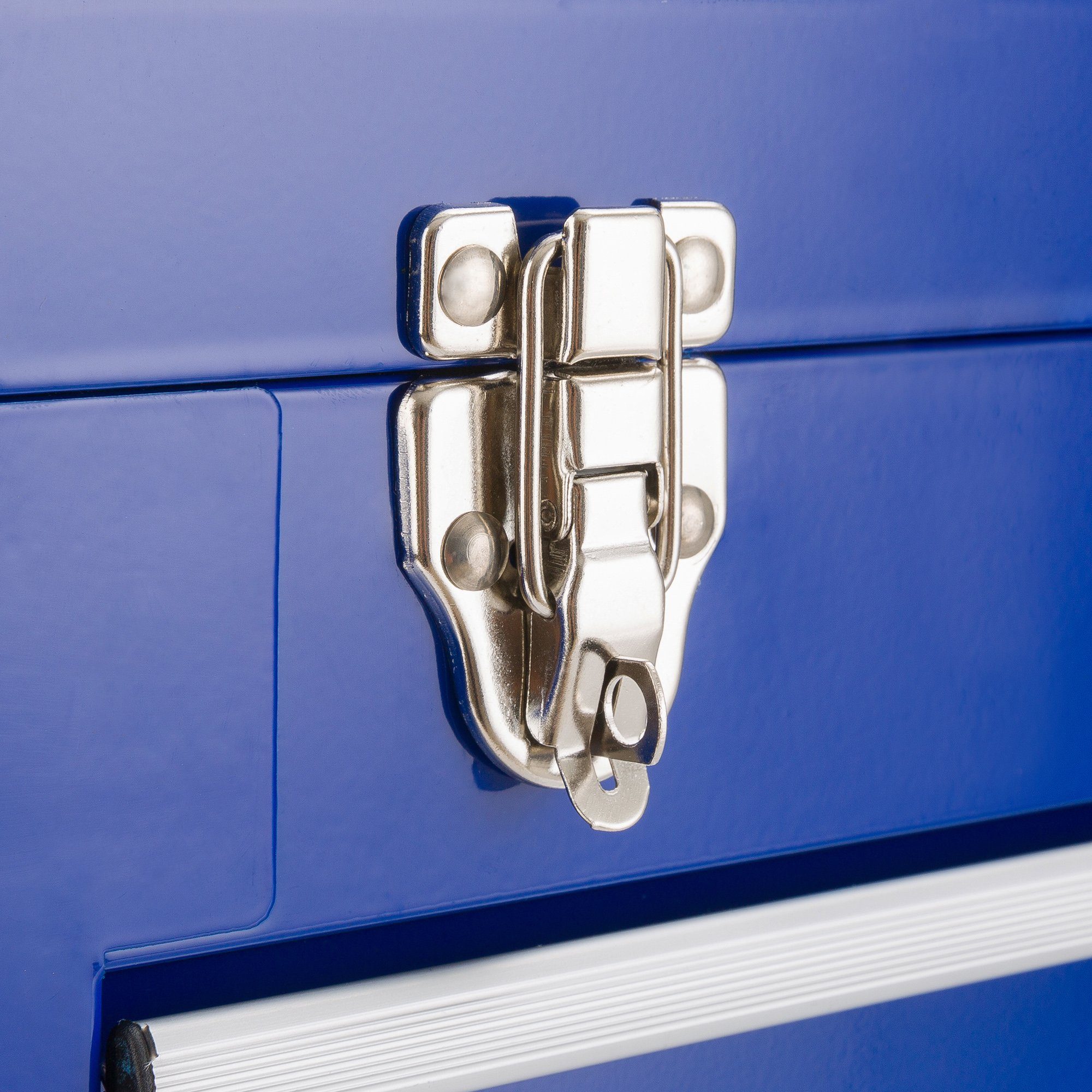 Werkzeugkoffer Schubladen 3 blau mit Arebos Ablagefächern 2 &