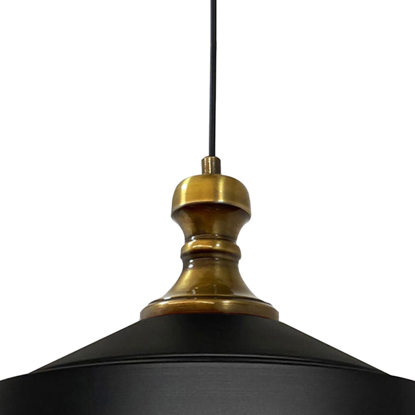 Bamyum Pendelleuchte Bamyum Asletl-Knob Industrie Pendelleuchte, 41 cm Moderne Metall Lampe