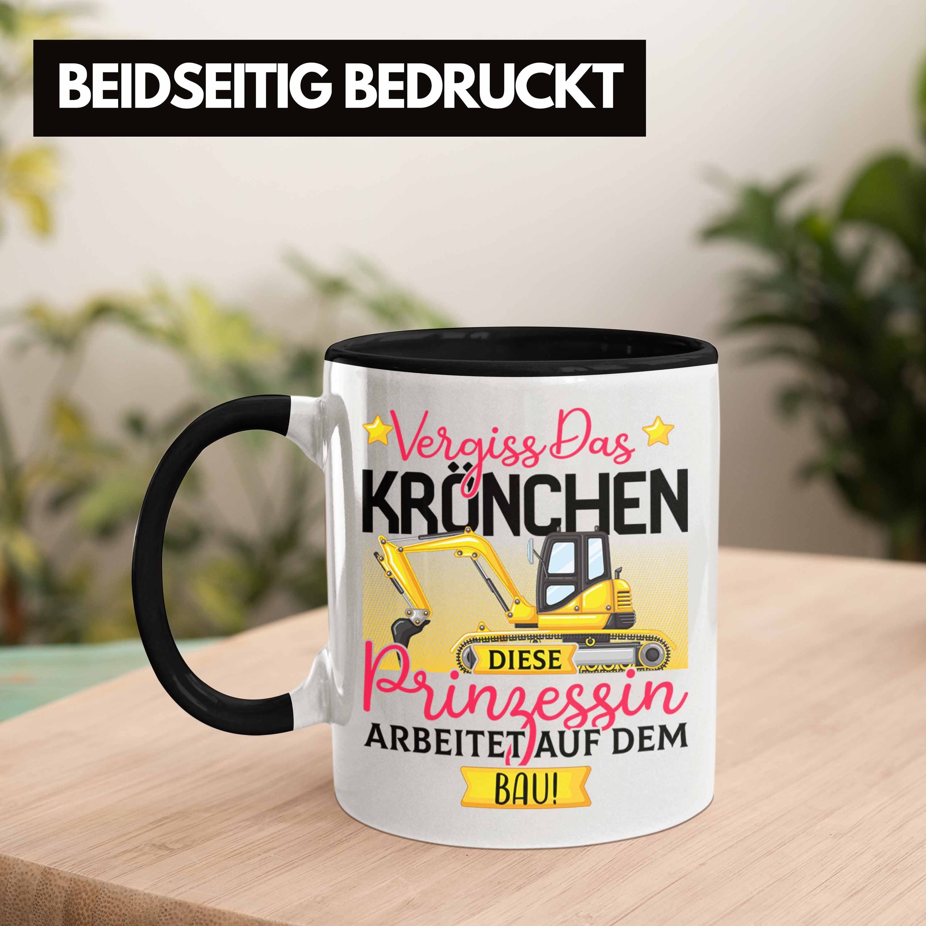 Schwarz Kröchen Spruch Geschenk Vergiss Frauen Diese Bau Tasse Prinzessin Trendation Tasse Das